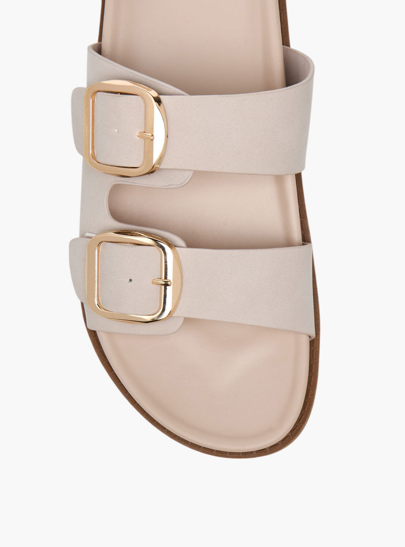 Celeste Women's Buckle Detail Slip-On Sandals-women-shoes-flats-sandals-image-3