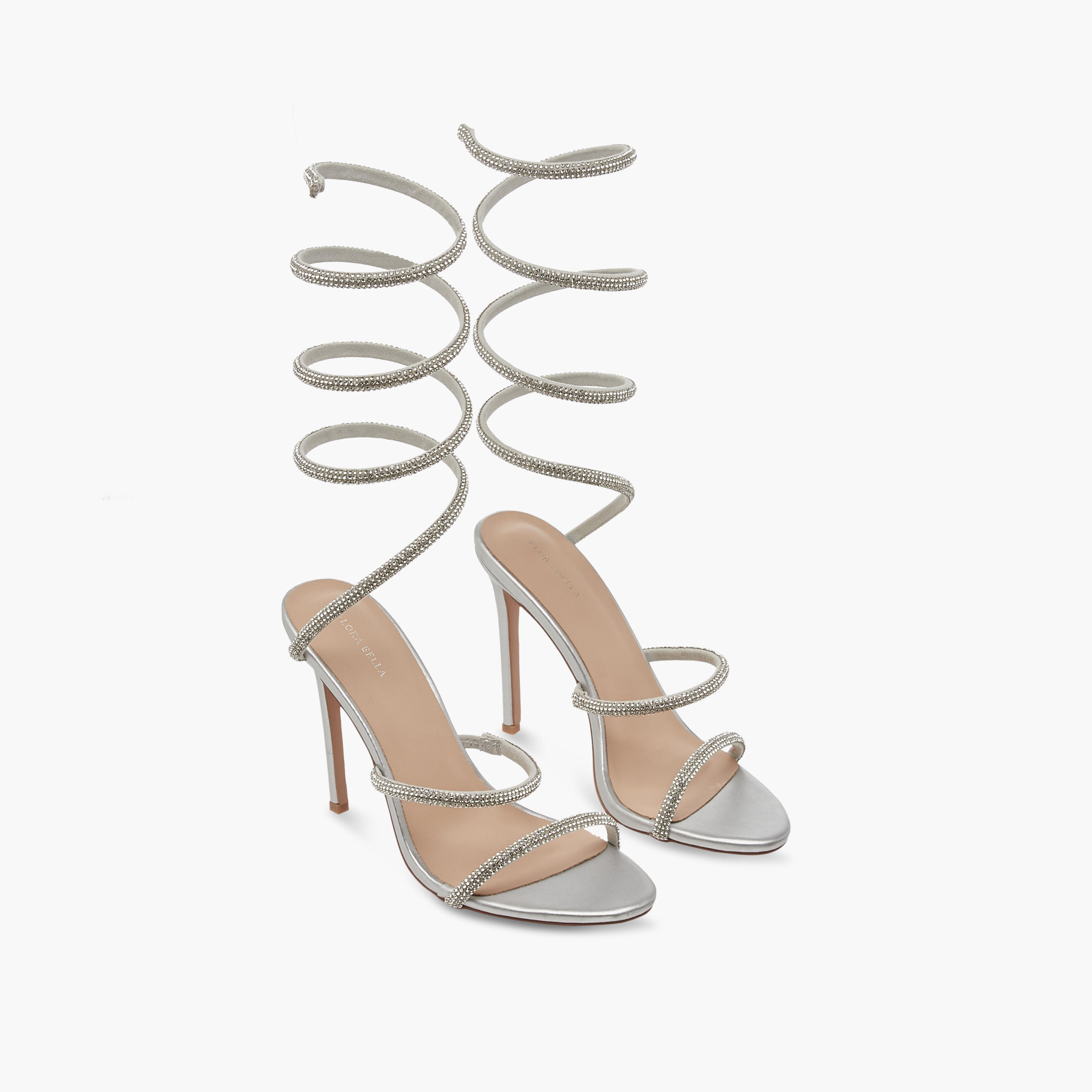 Flora Bella Embellished Gladiator Sandals with Stiletto Heels-women-shoes-sandals-heeled-image-1