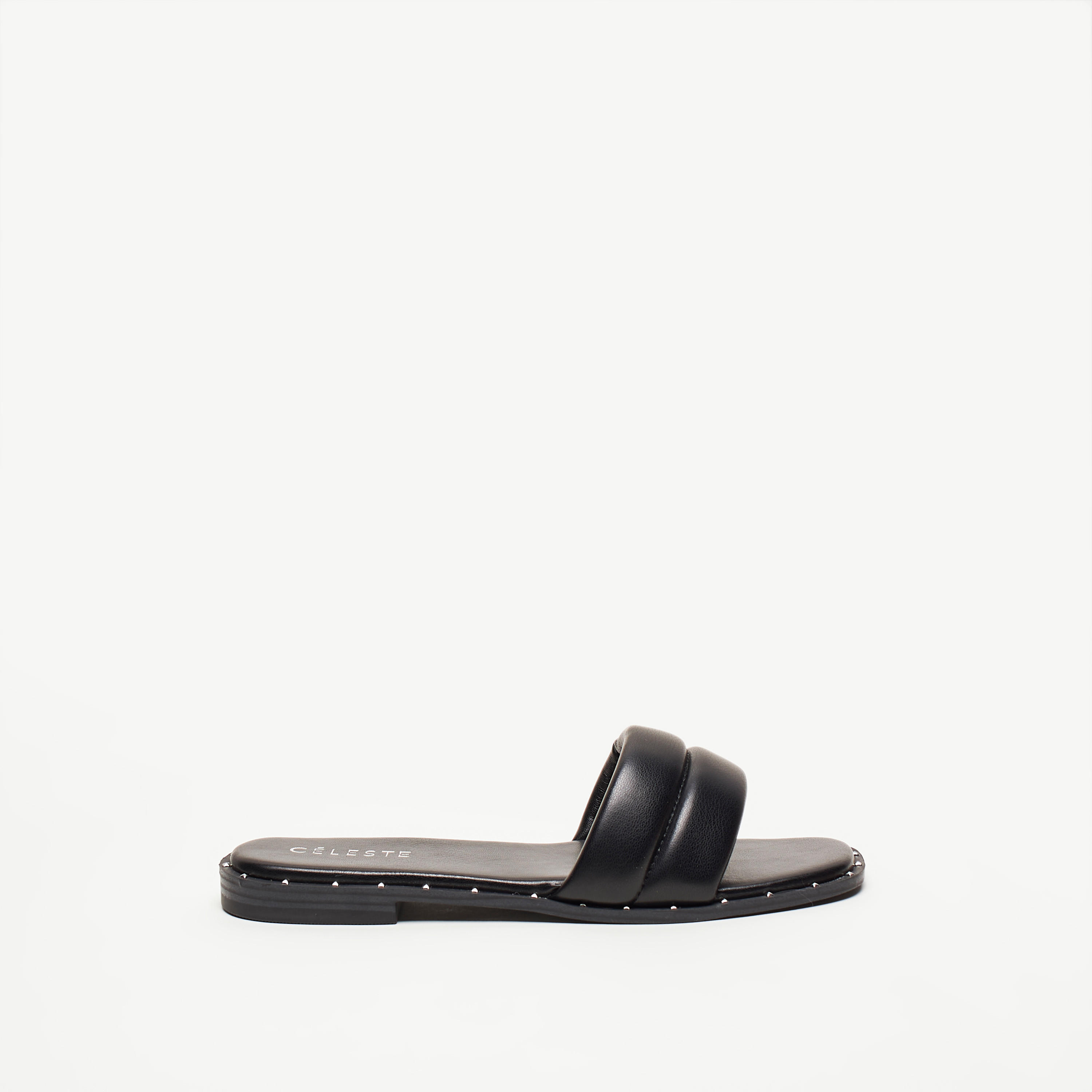Celeste Women's Solid Slip-On Slide Sandals with Stud Detail-women-shoes-flats-sandals-image-5