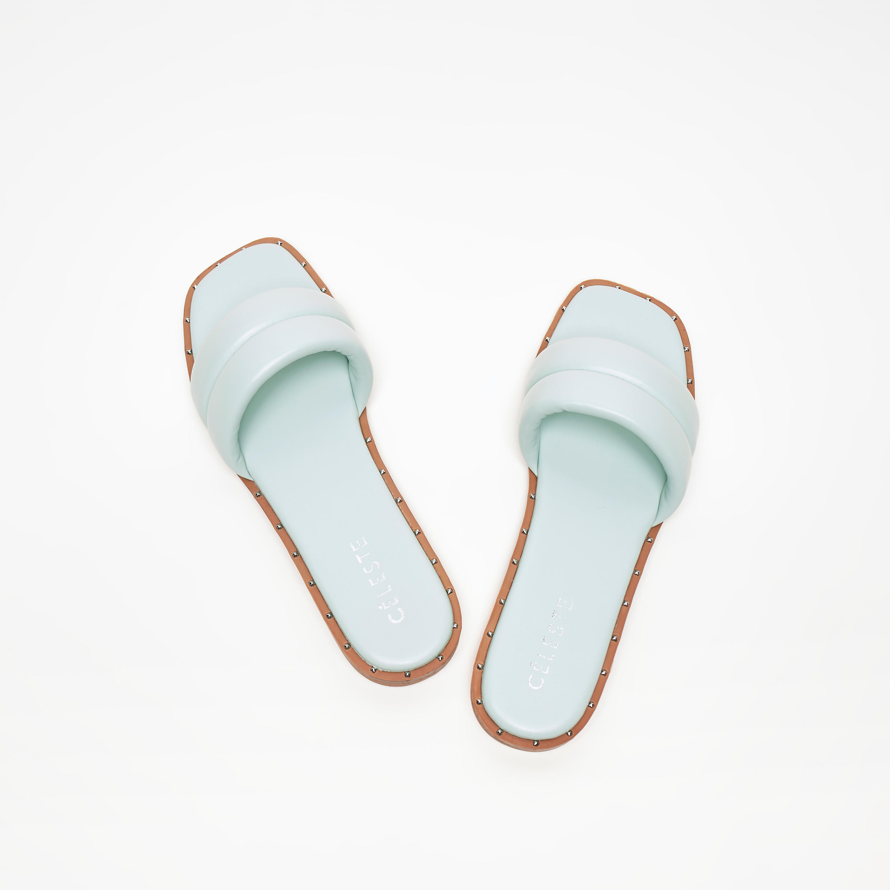 Celeste Women's Solid Slip-On Slide Sandals with Stud Detail-women-shoes-flats-sandals-image-2