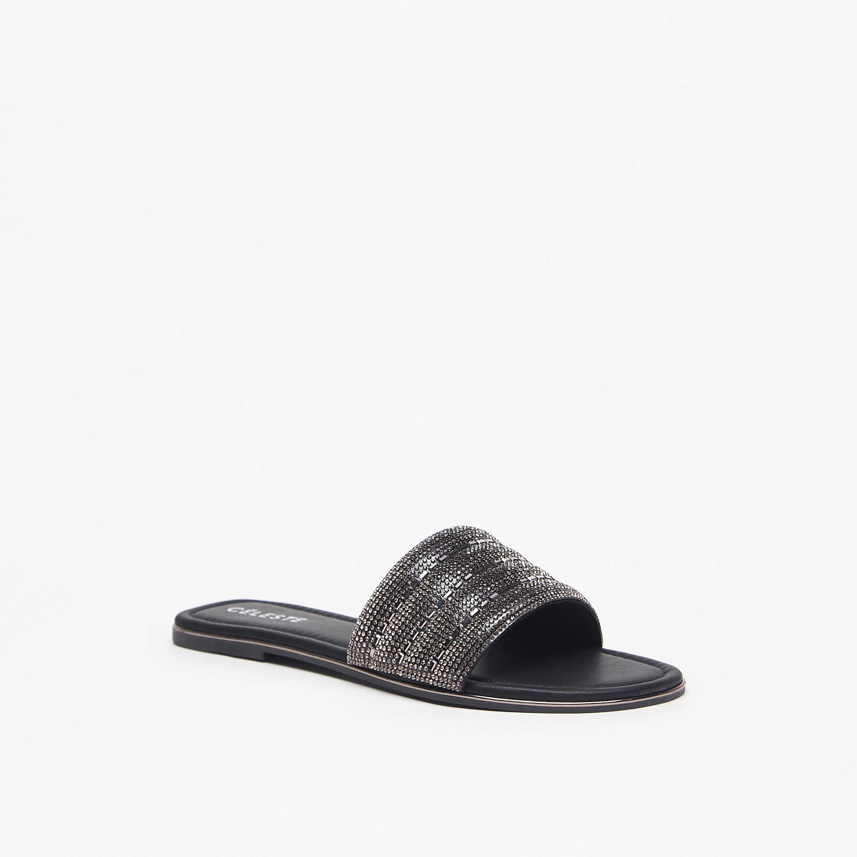 Celeste Women's Embellished Slip-On Slide Sandals-women-shoes-flats-sandals-image-1