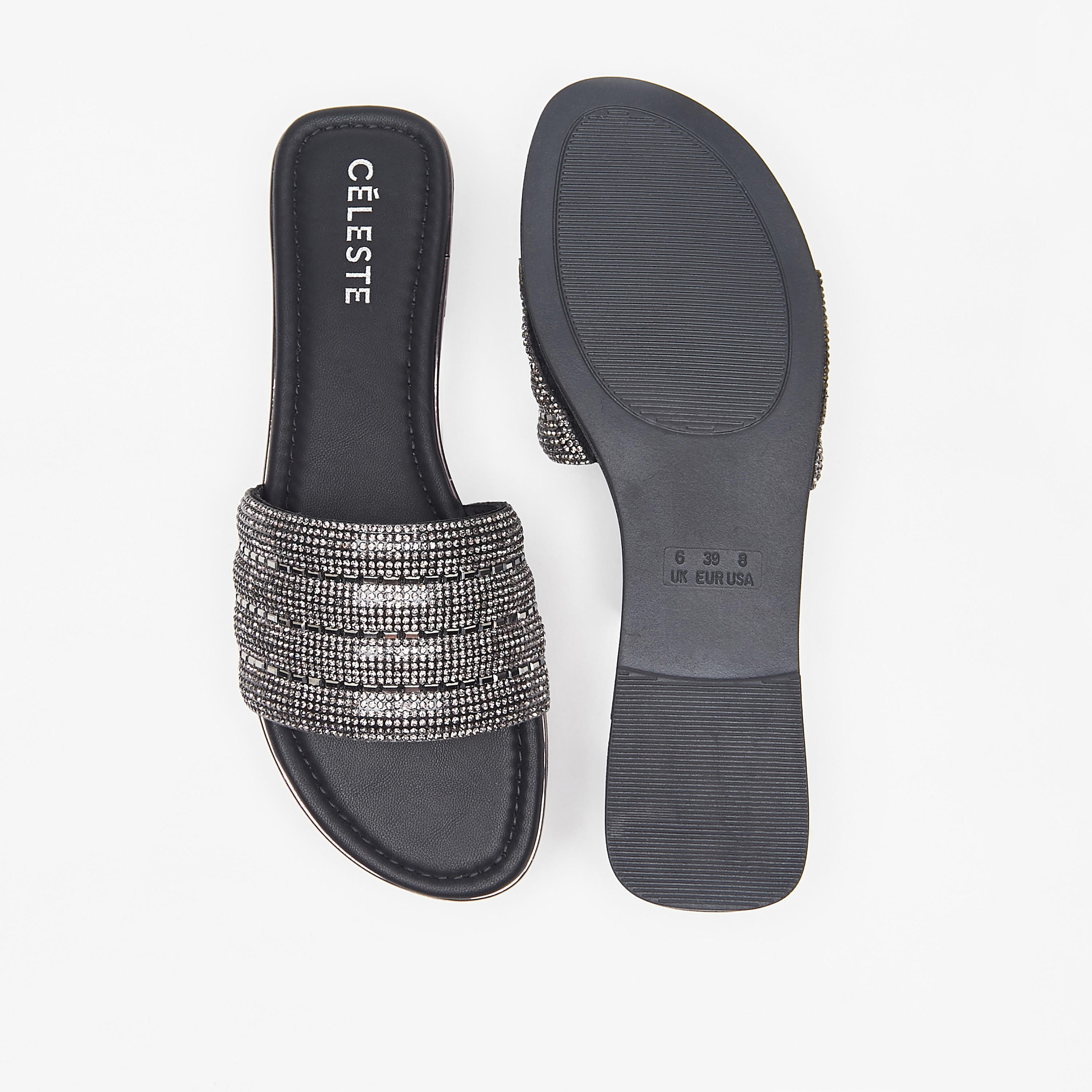 صندل خفيف سهل الارتداء ومزين للنساء من سيليست-women-shoes-flats-sandals-image-3