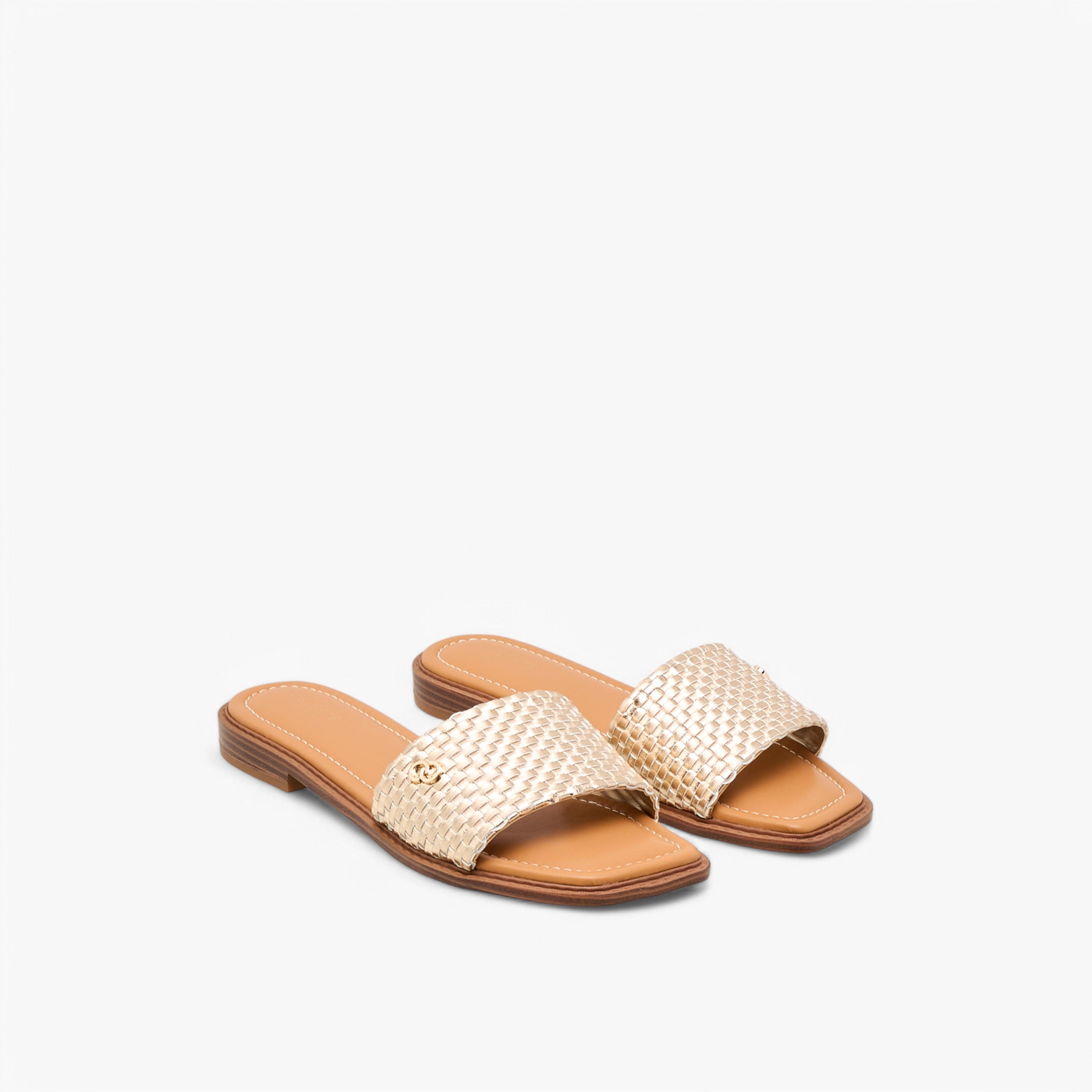Celeste Women's Textured Slip-On Flat Sandals-women-shoes-flats-sandals-image-1