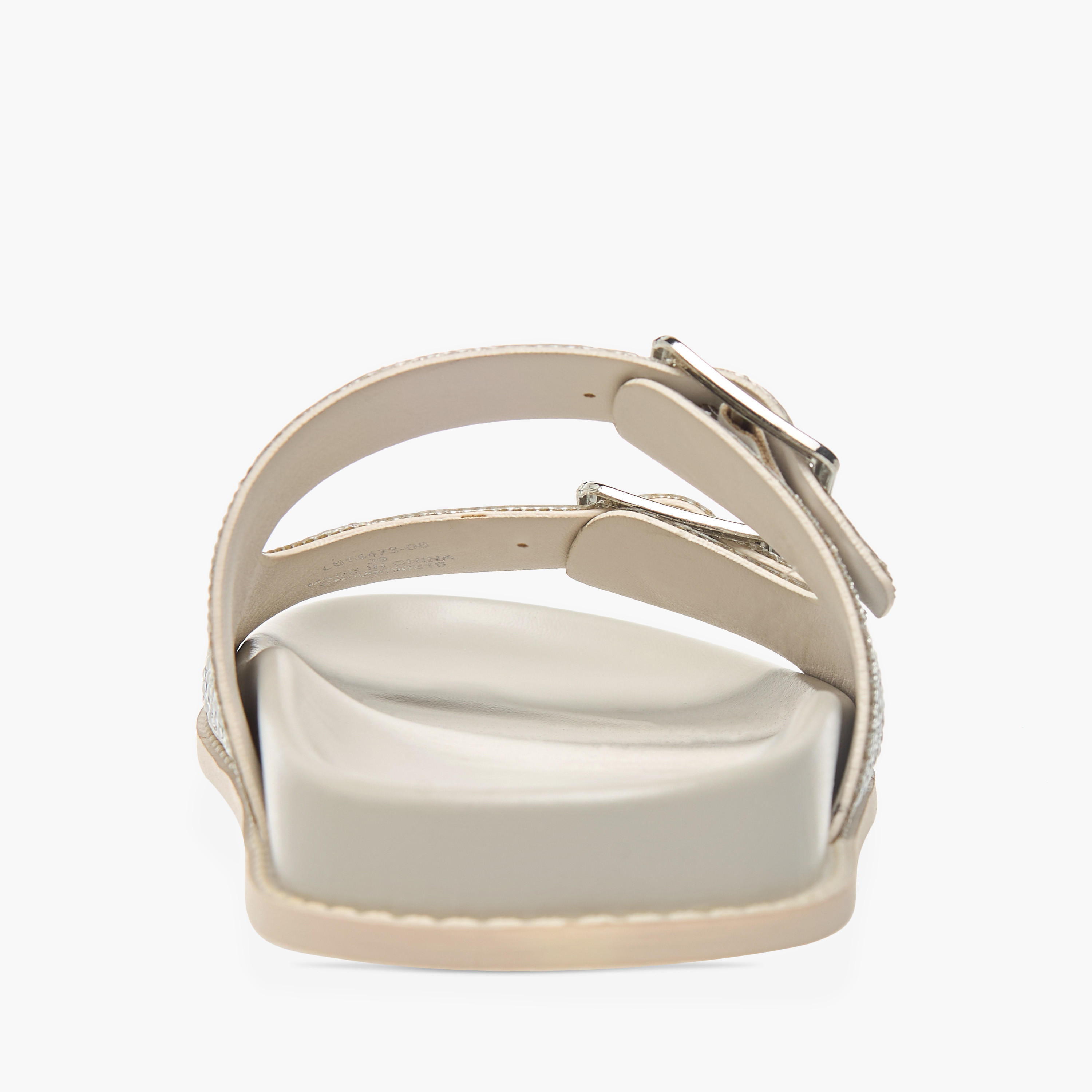 Flora Bella Embellished Slip-On Sandals with Buckle Accent-women-shoes-flats-sandals-image-4