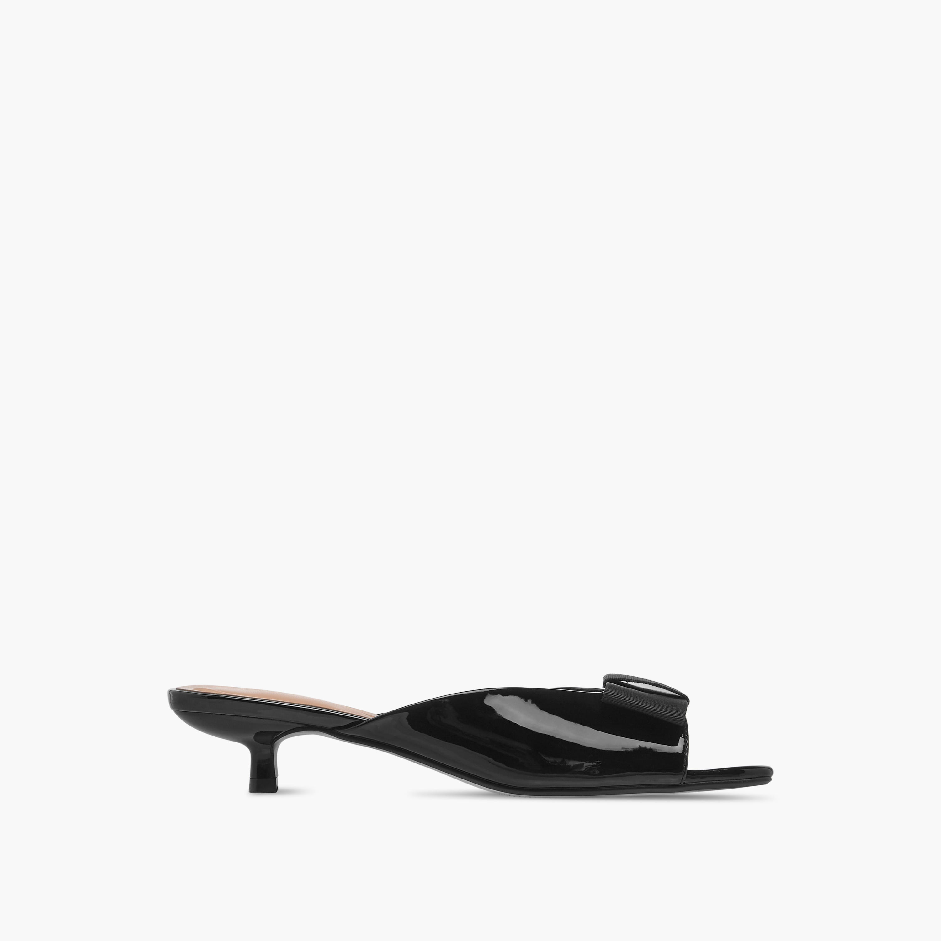 Celeste Women's Bow Applique Slip-On Sandals with Kitten Heels-women-shoes-sandals-heeled-image-3
