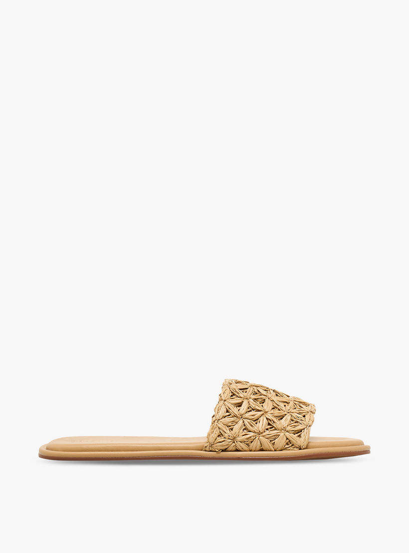 صندل مسطح منسوج بارز الملمس للنساء من سيليست-women-shoes-sandals-flats-image-3