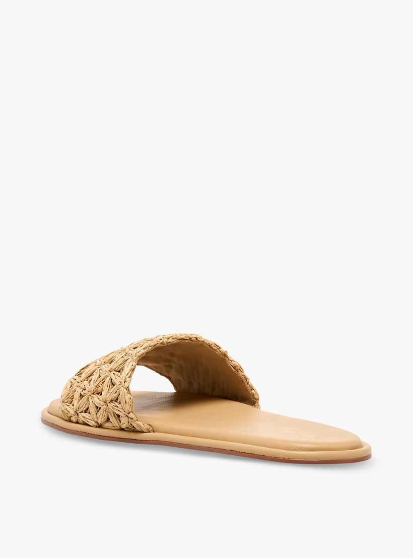 صندل مسطح منسوج بارز الملمس للنساء من سيليست-women-shoes-sandals-flats-image-5