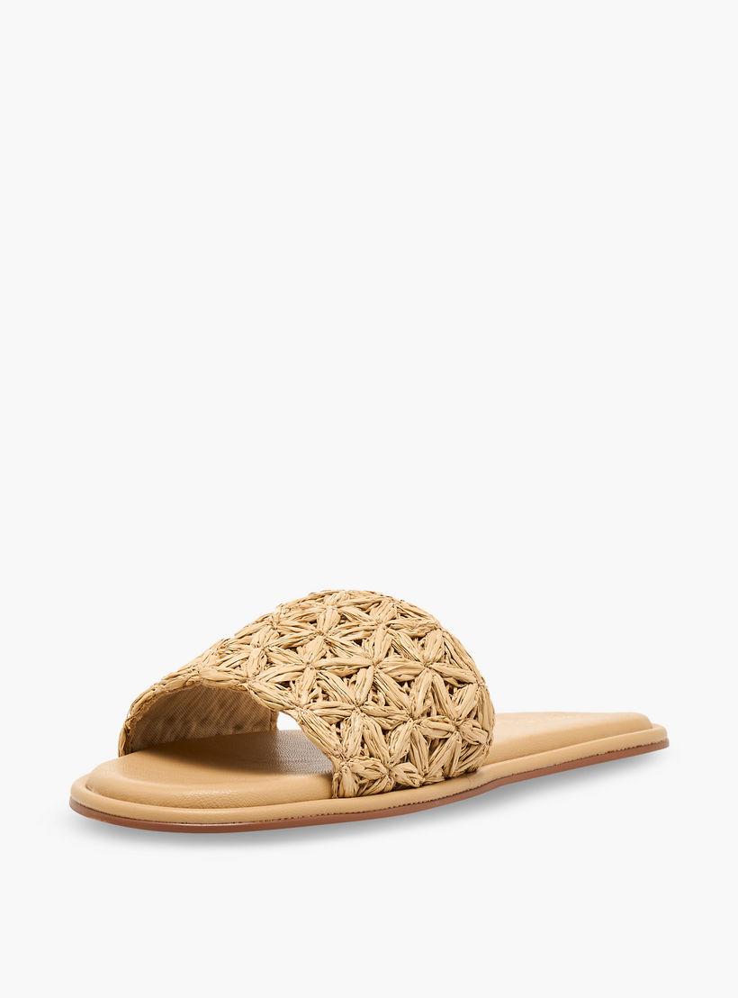 صندل مسطح منسوج بارز الملمس للنساء من سيليست-women-shoes-sandals-flats-image-6