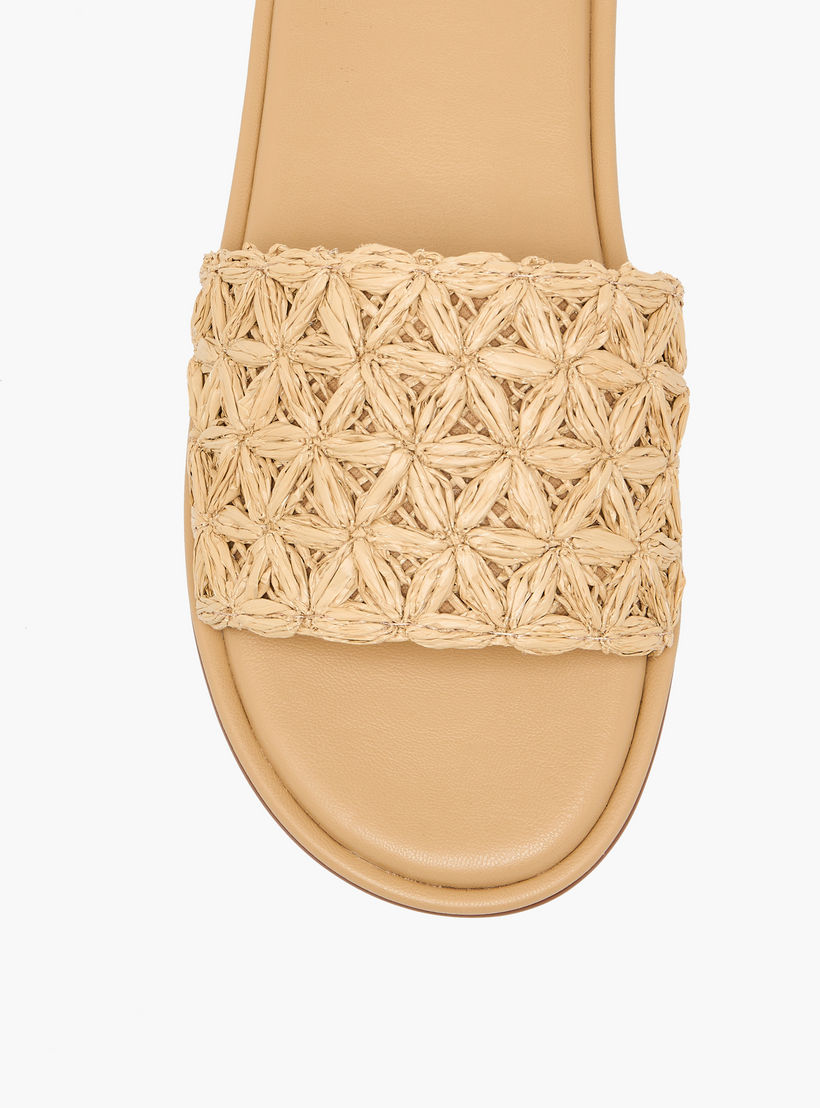 صندل مسطح منسوج بارز الملمس للنساء من سيليست-women-shoes-sandals-flats-image-7