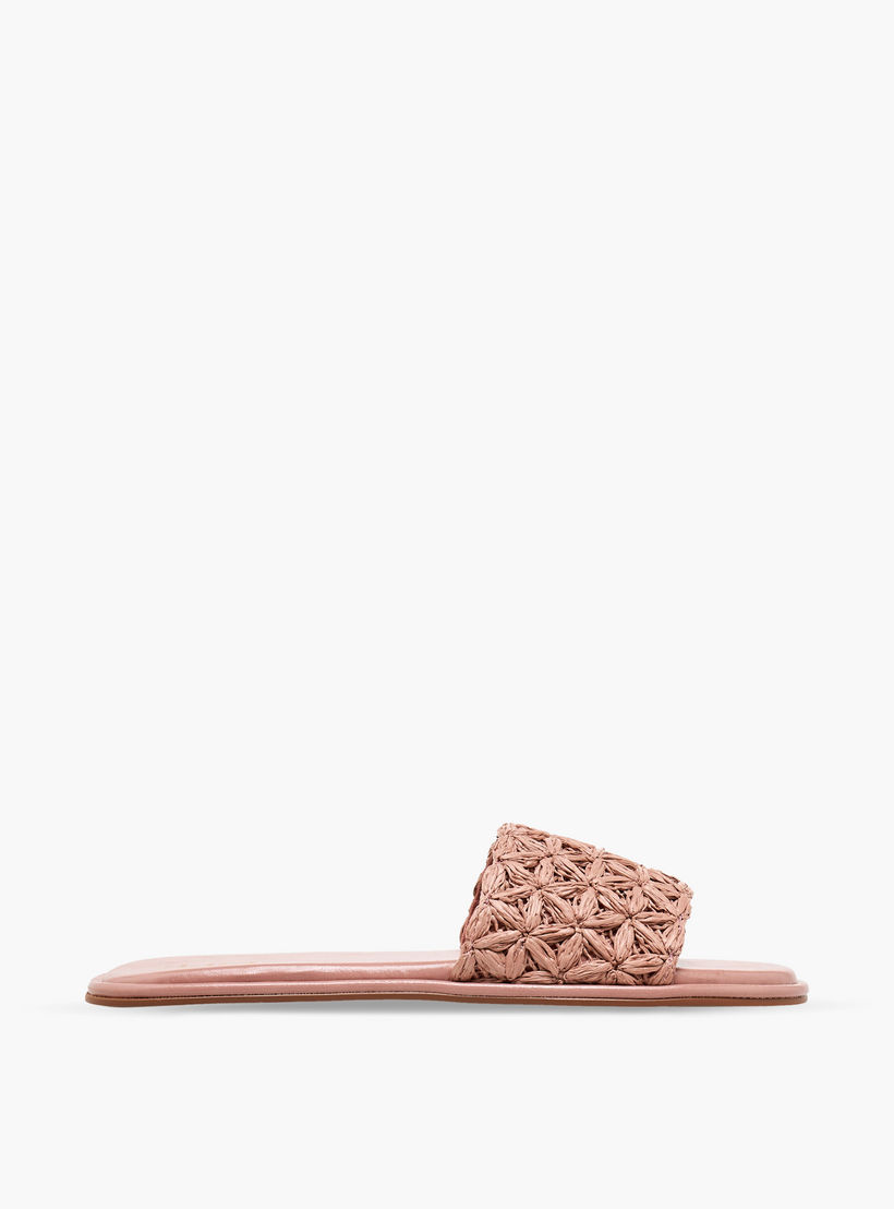 صندل مسطح منسوج بارز الملمس للنساء من سيليست-women-shoes-sandals-flats-image-3
