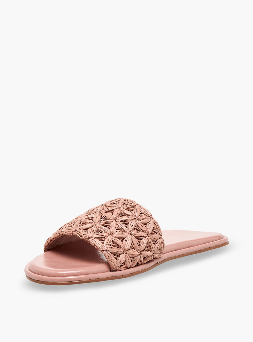 صندل مسطح منسوج بارز الملمس للنساء من سيليست-women-shoes-sandals-flats-image-6