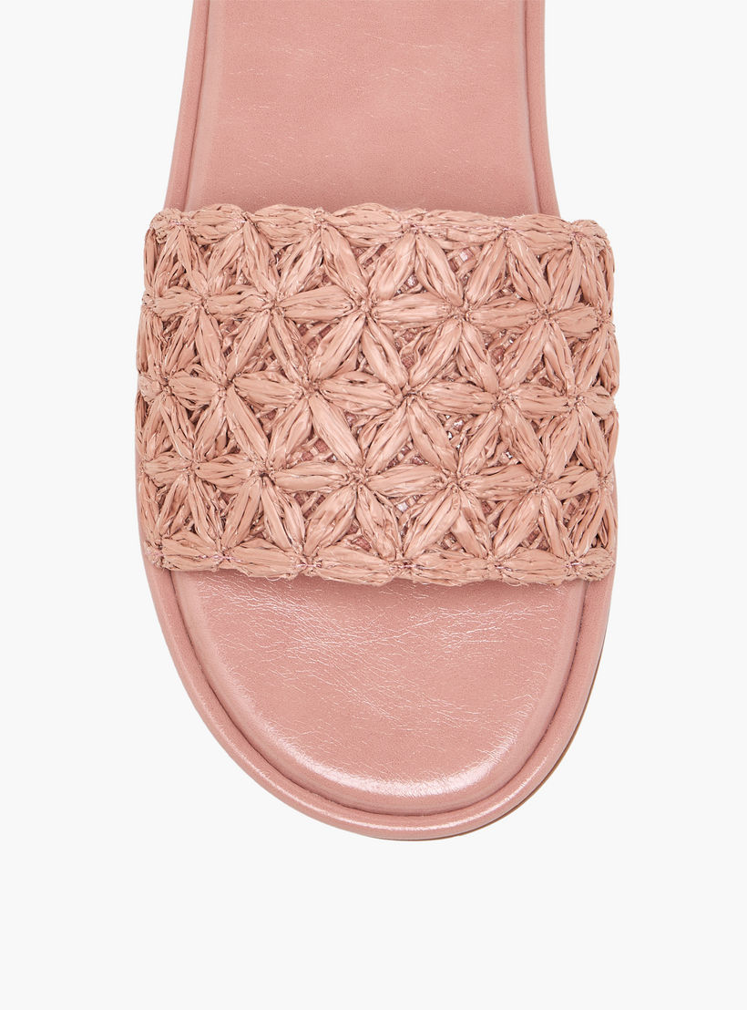 صندل مسطح منسوج بارز الملمس للنساء من سيليست-women-shoes-sandals-flats-image-7