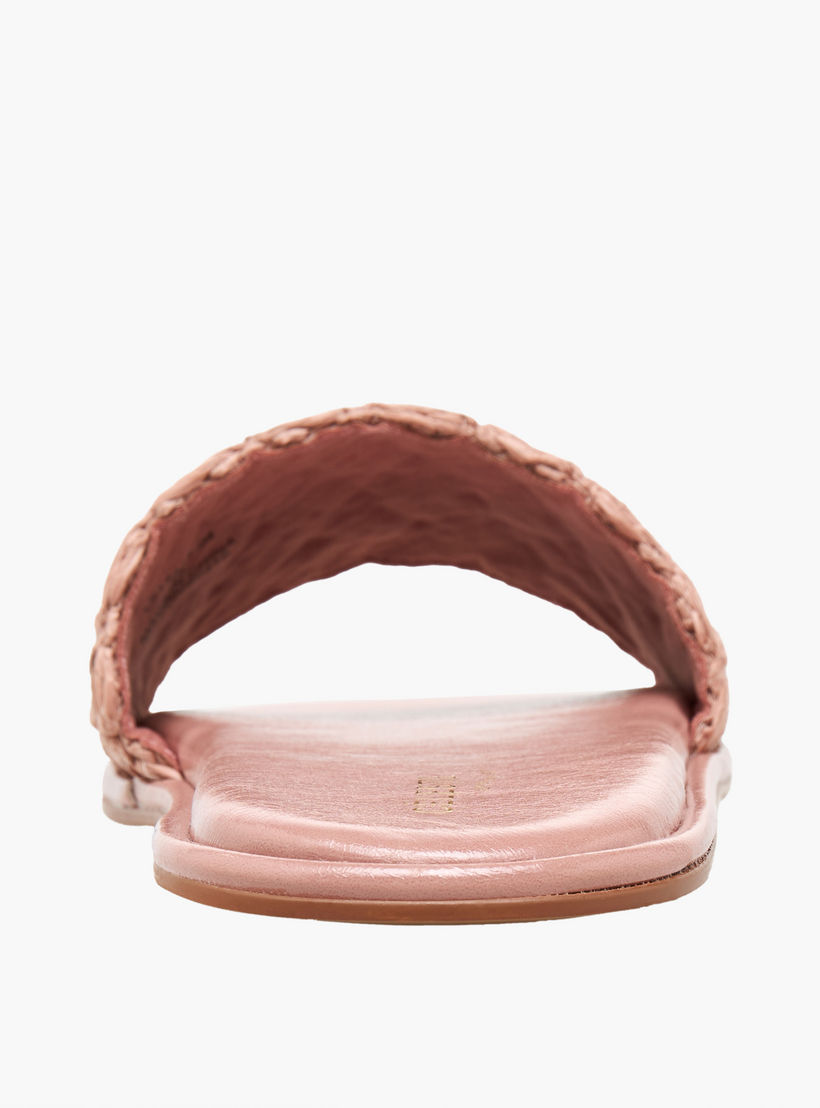 صندل مسطح منسوج بارز الملمس للنساء من سيليست-women-shoes-sandals-flats-image-8