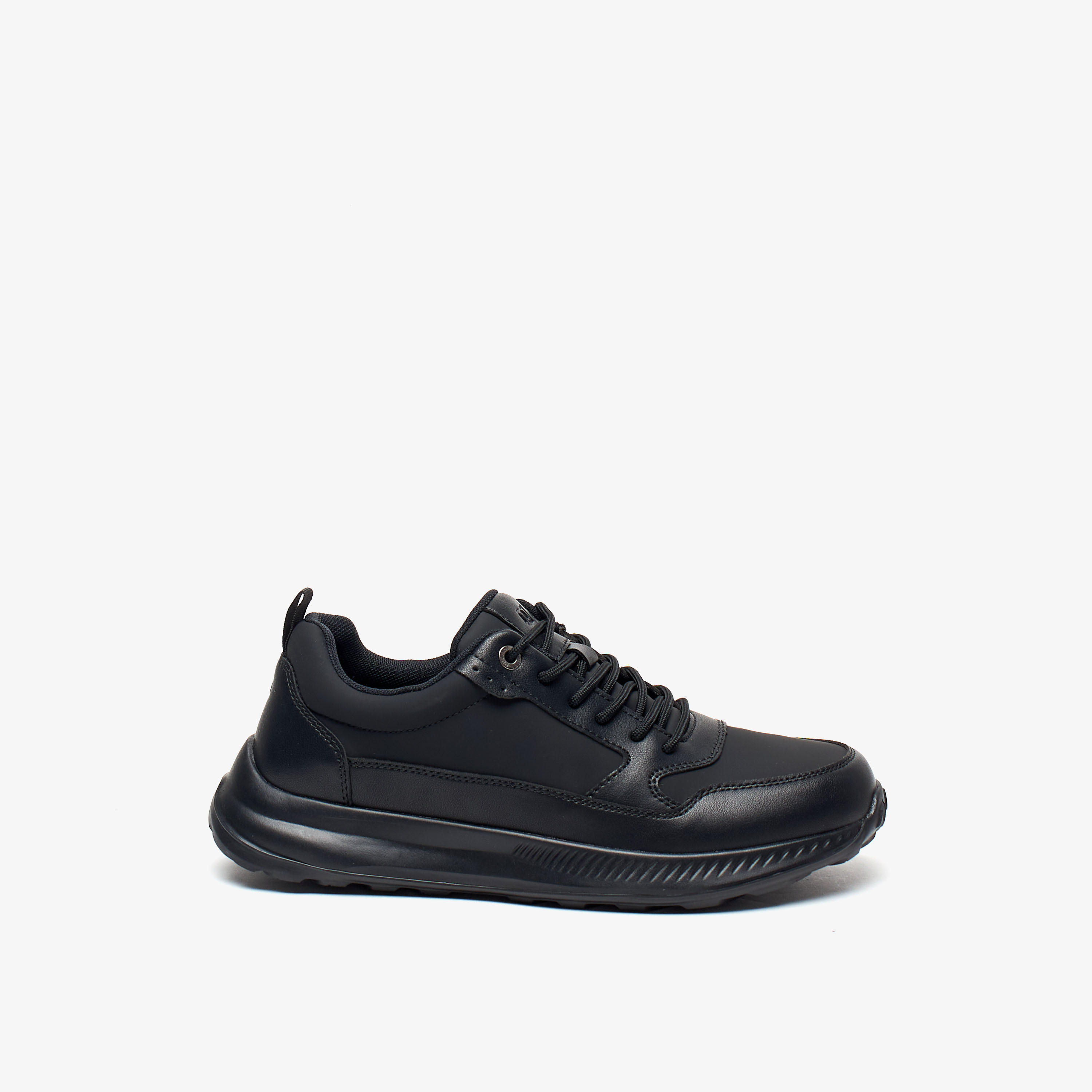 حذاء سنيكرز سادة برباط إغلاق للرجال من دوتشيني-men-shoes-sneakers-image-3