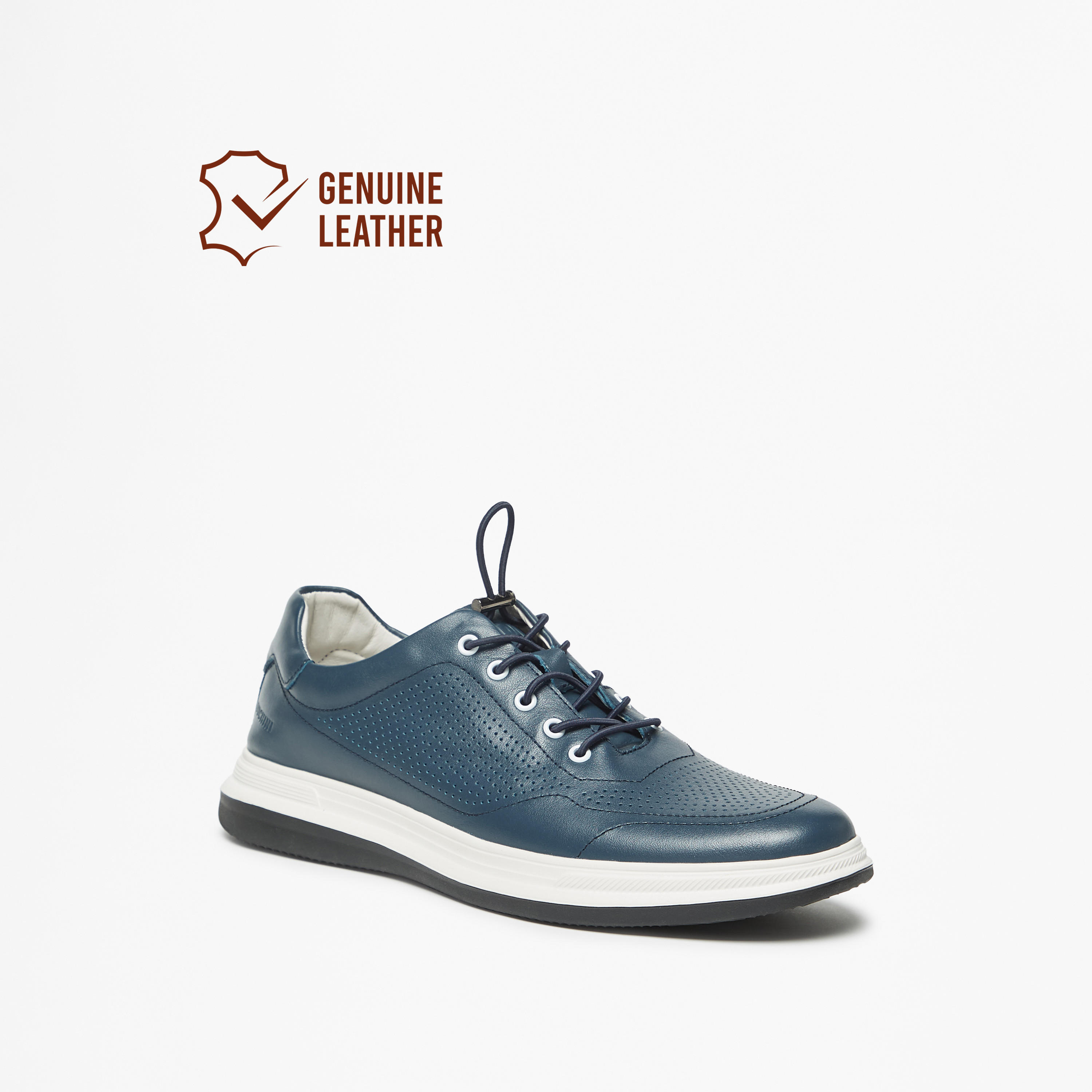 Duchini Men's Lace-Up Low Ankle Sneakers-men-shoes-sneakers-image-1