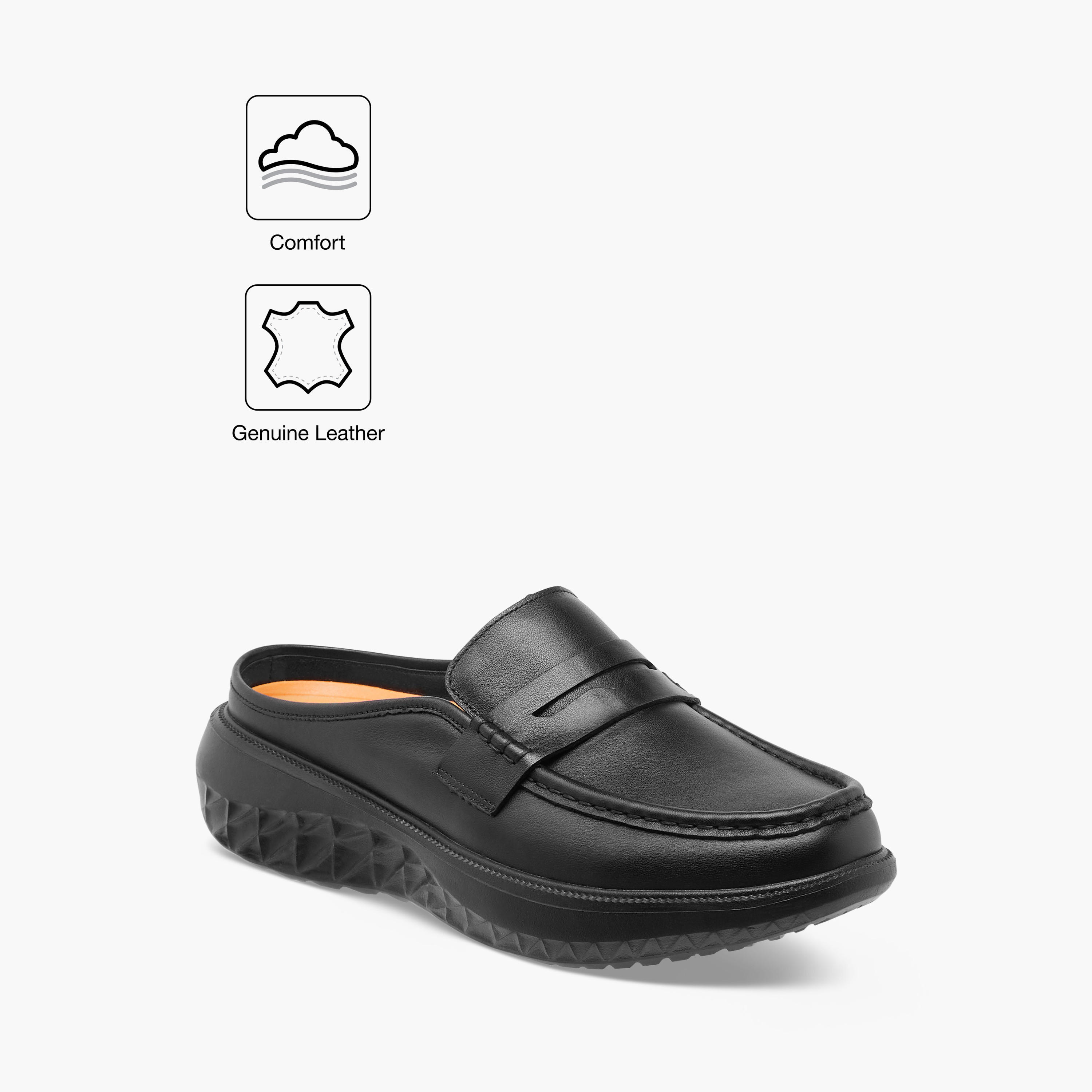 حذاء ميول جلد سهل الارتداء بتفاصيل مفرغة من لو كونفورت-men-shoes-loafersandmoccasins-image-2