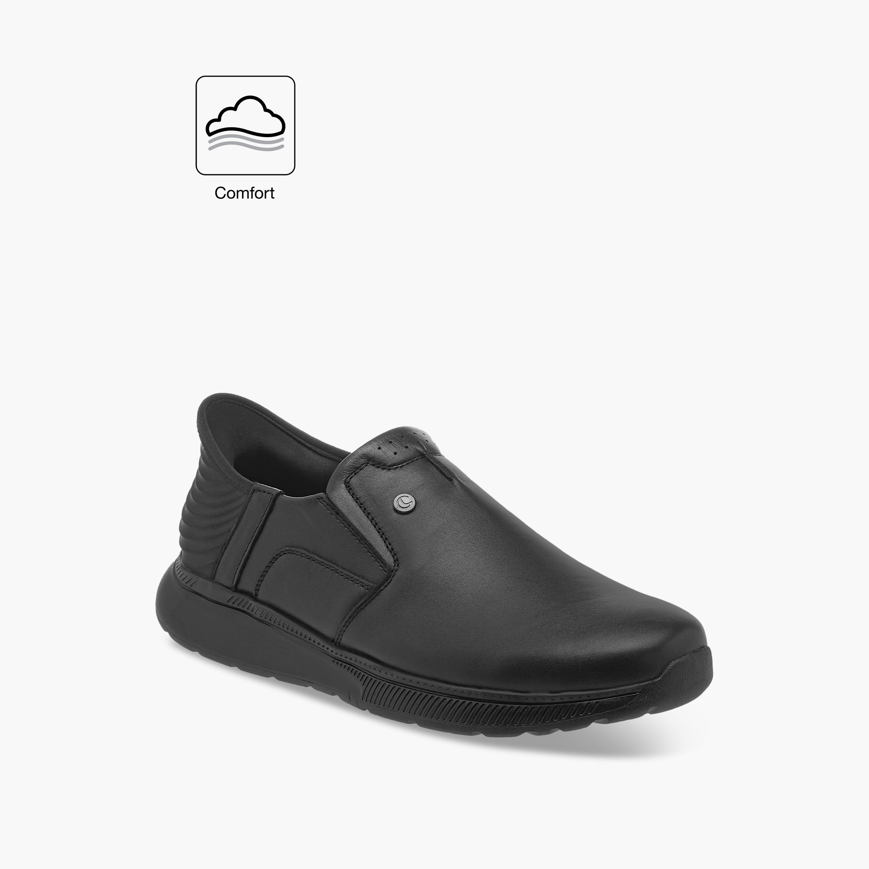 حذاء سهل الارتداء سادة مريح من لو كونفورت-men-shoes-loafersandmoccasins-image-5
