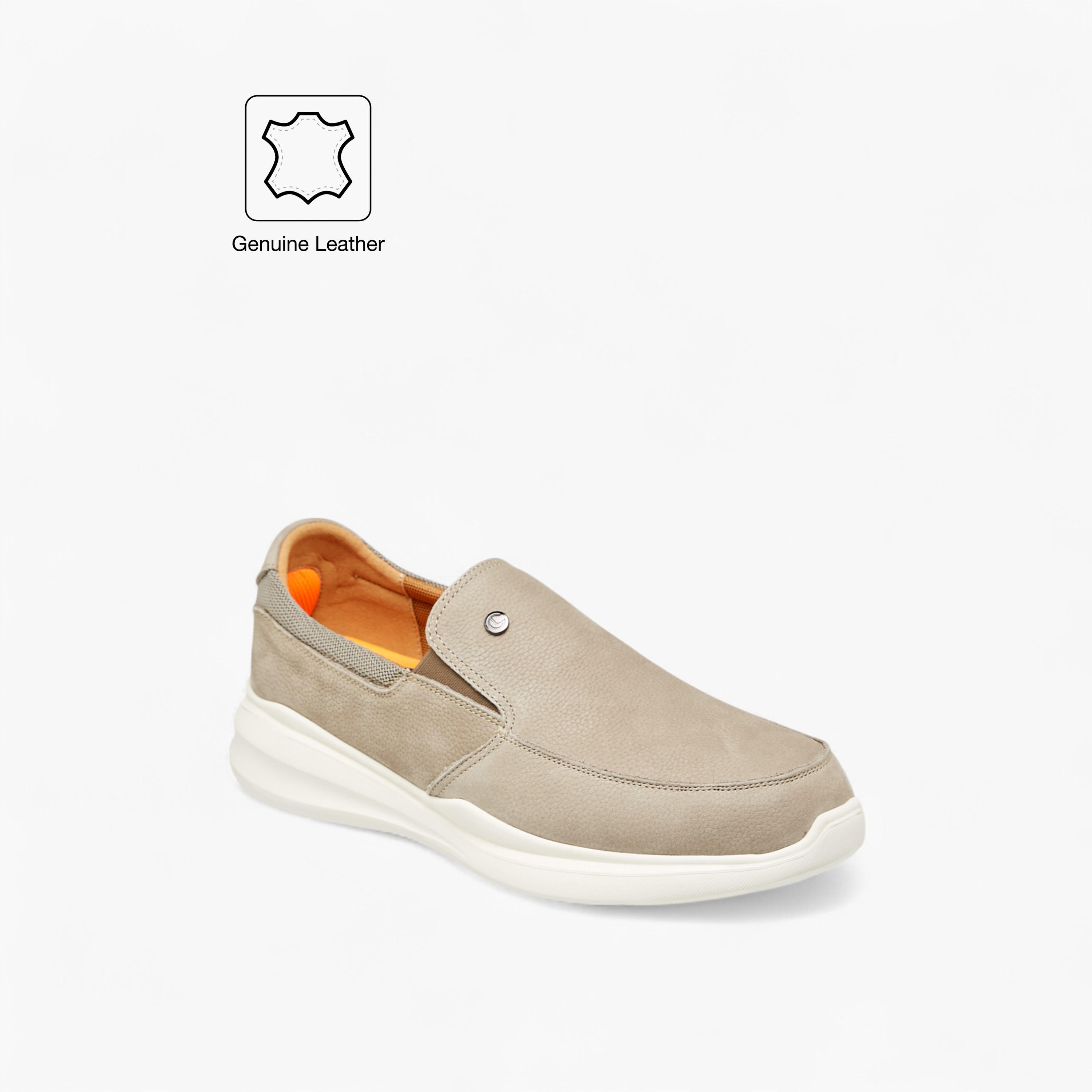 Le Confort Leather Textured Slip-On Loafers-men-shoes-loafersandmoccasins-image-2