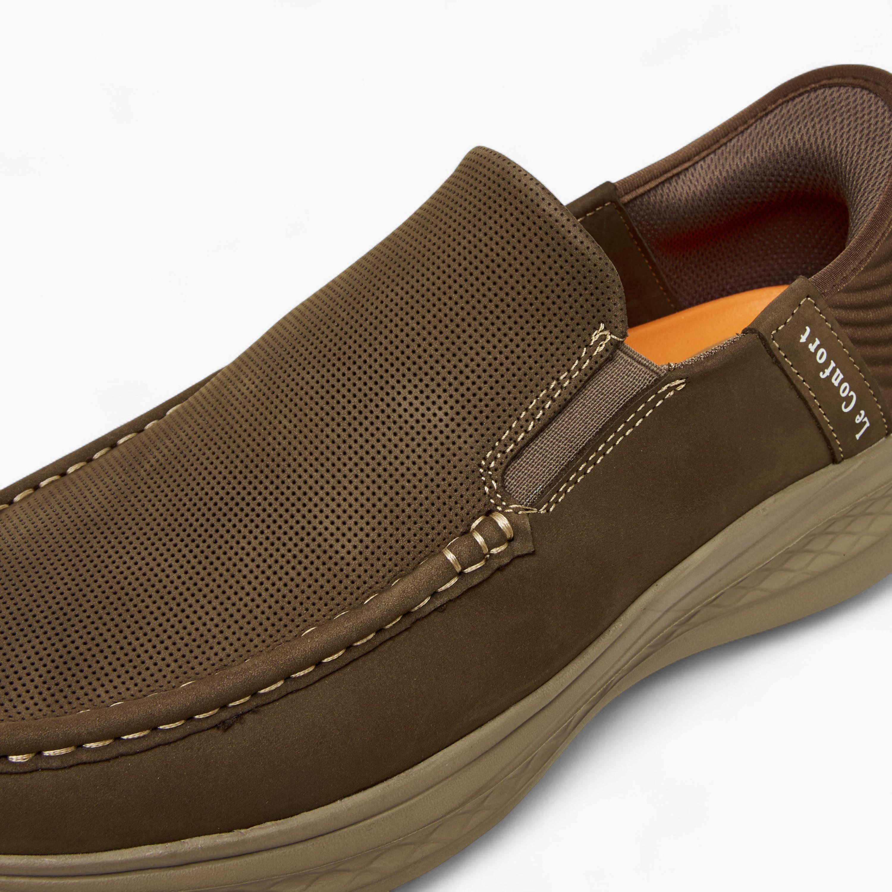 Le Confort Men Genuine Leather Slip-On Loafers-men-shoes-loafersandmoccasins-image-4