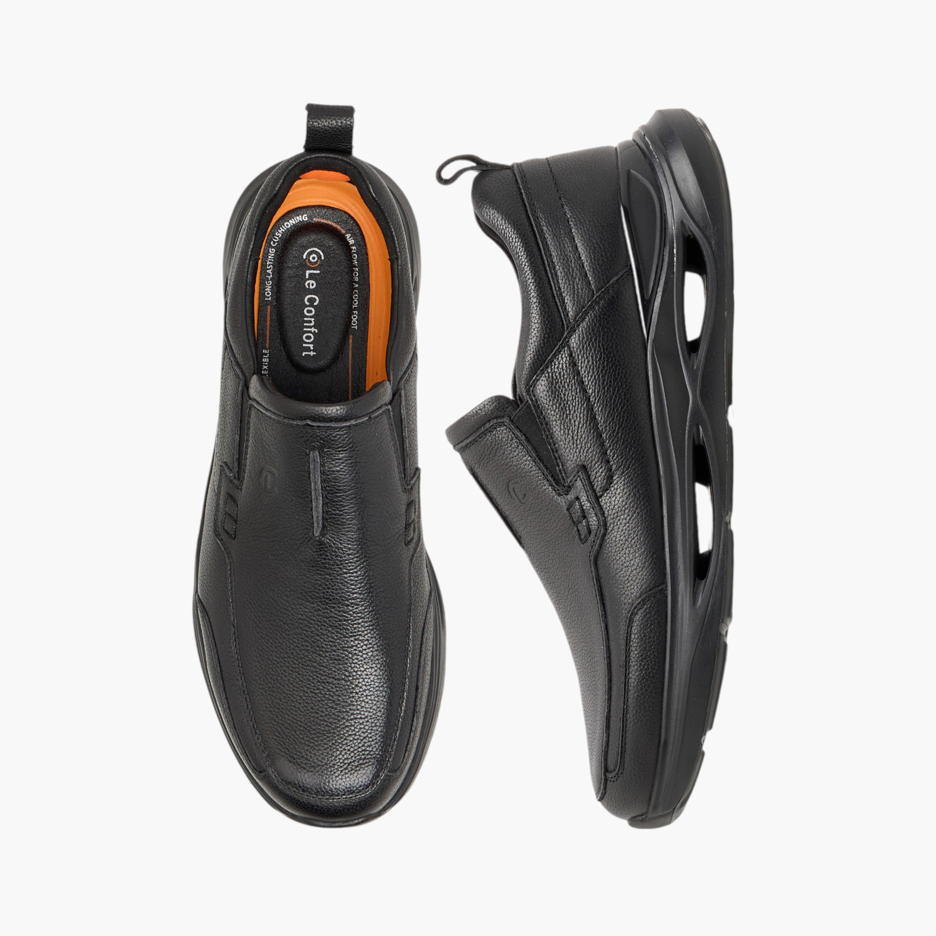 حذاء خفيف جلد سهل الارتداء من لو كونفورت-men-shoes-loafersandmoccasins-image-6