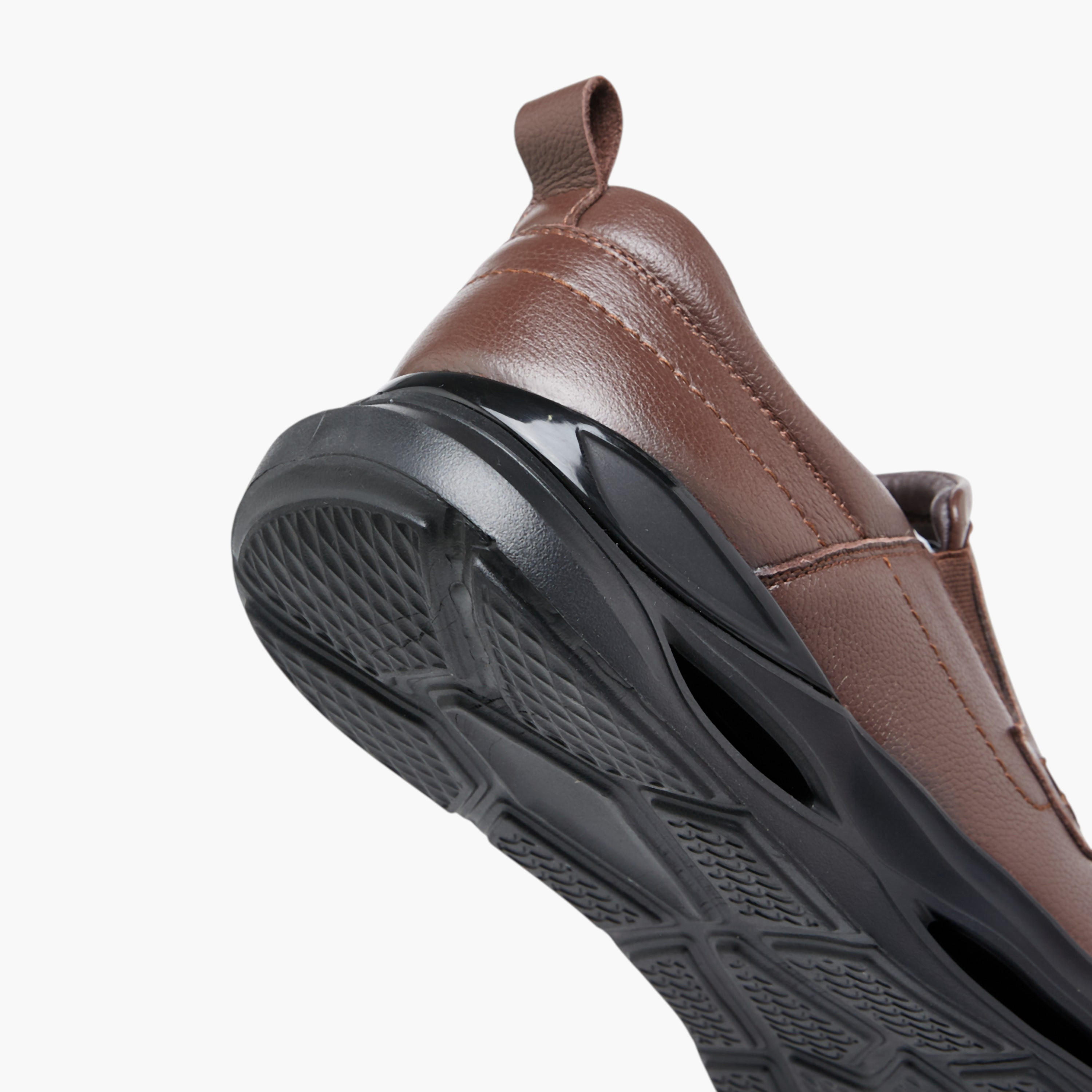 Le Confort Leather Pull Tab Detail Slip-On Loafers-men-shoes-loafersandmoccasins-image-5