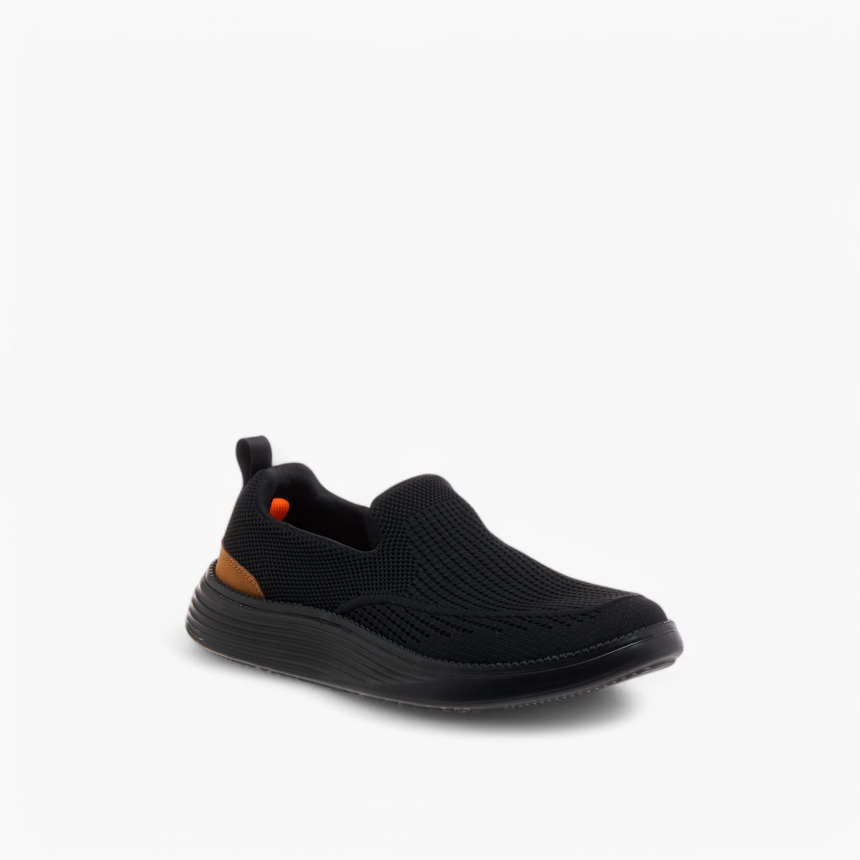 حذاء سهل الارتداء بارز الملمس بلسان سحب من لو كونفورت-men-shoes-loafersandmoccasins-image-5