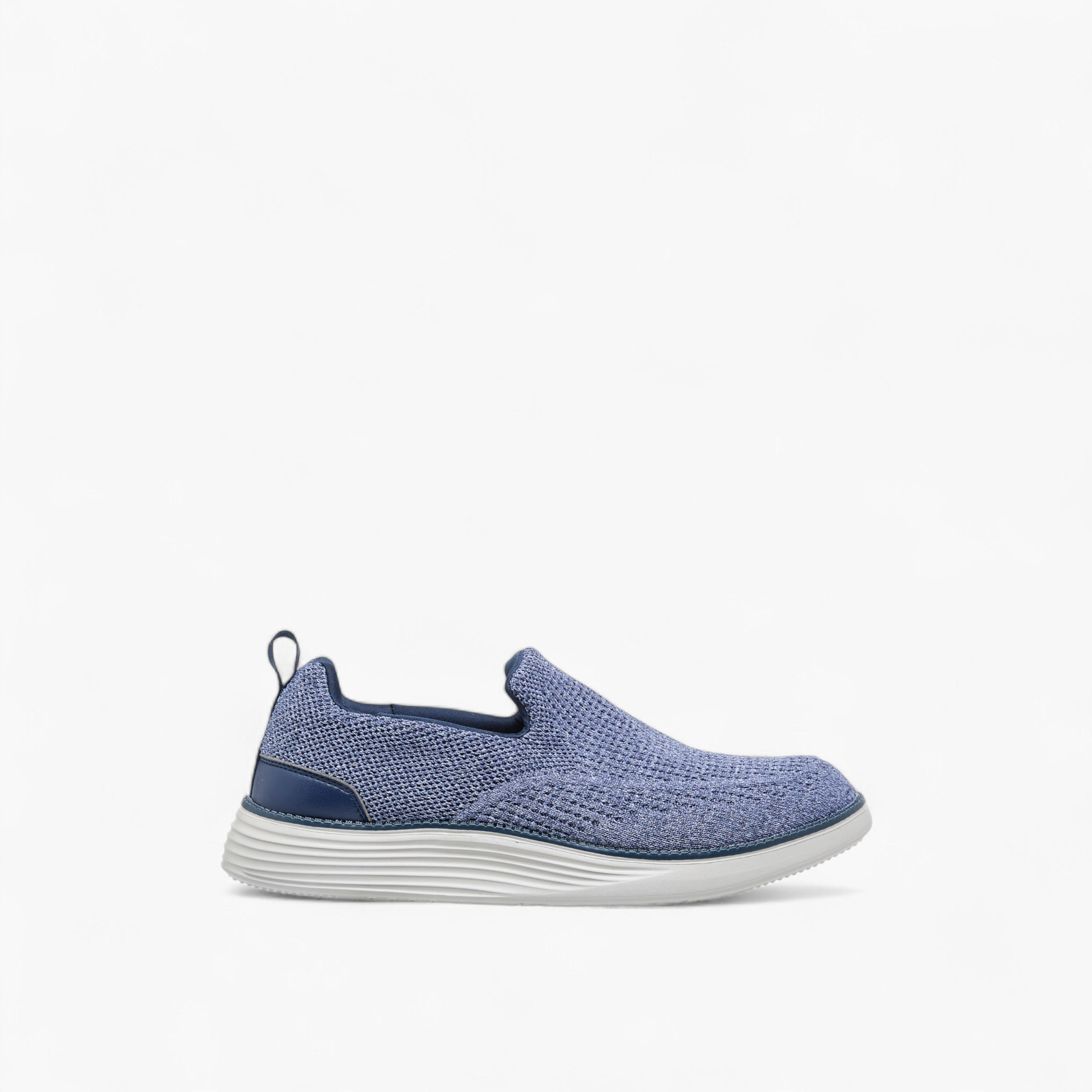 Le Confort Textured Slip-on Loafers with Pull Tab-men-shoes-loafersandmoccasins-image-3