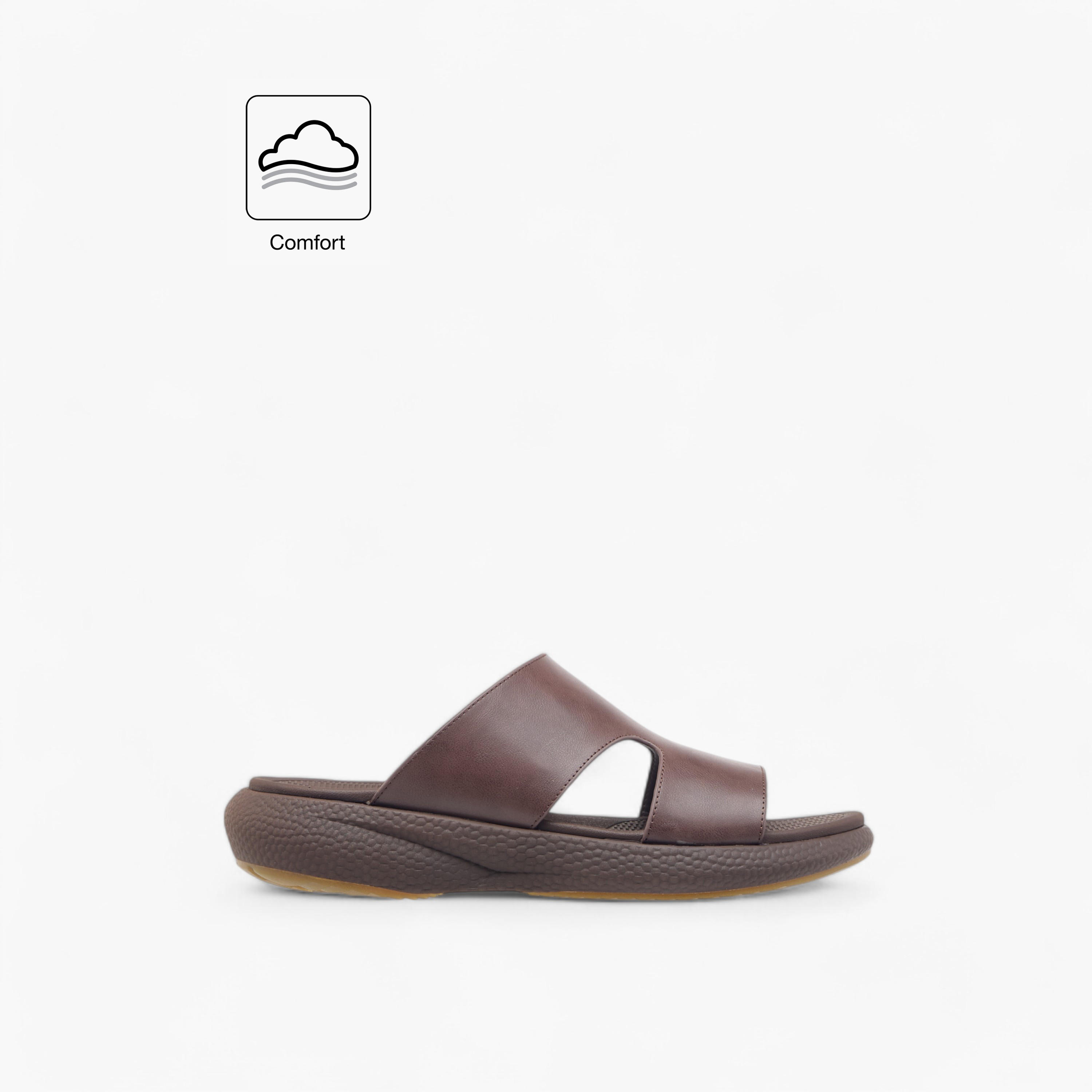 Le Confort Cutout Detail Slip-On Arabic Comfort Sandals-men-shoes-sandals-image-2