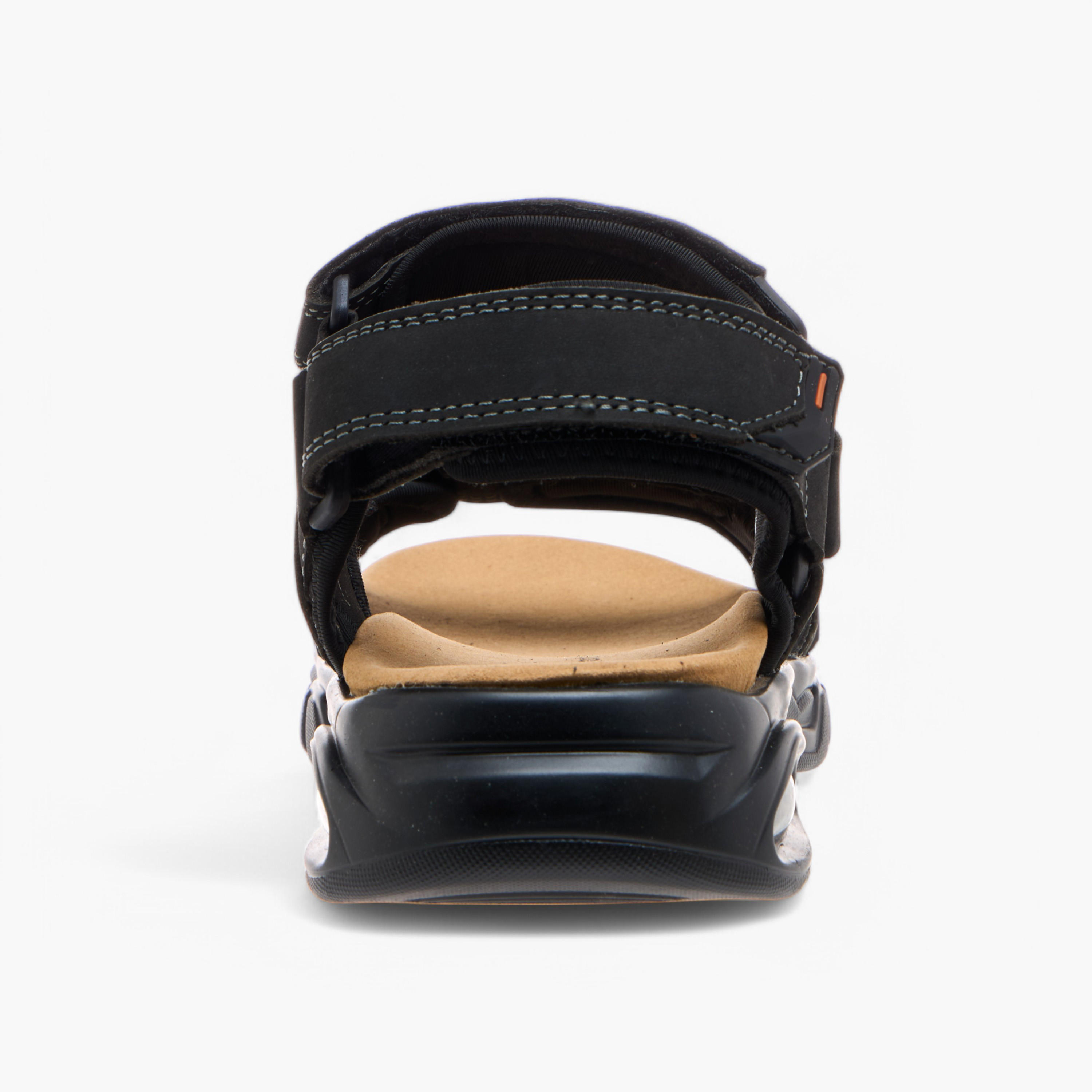 صندل متعدد الأحزمة مريح بشريط إغلاق لاصق وتفاصيل غرز من لو كونفورت-men-shoes-sandals-image-4