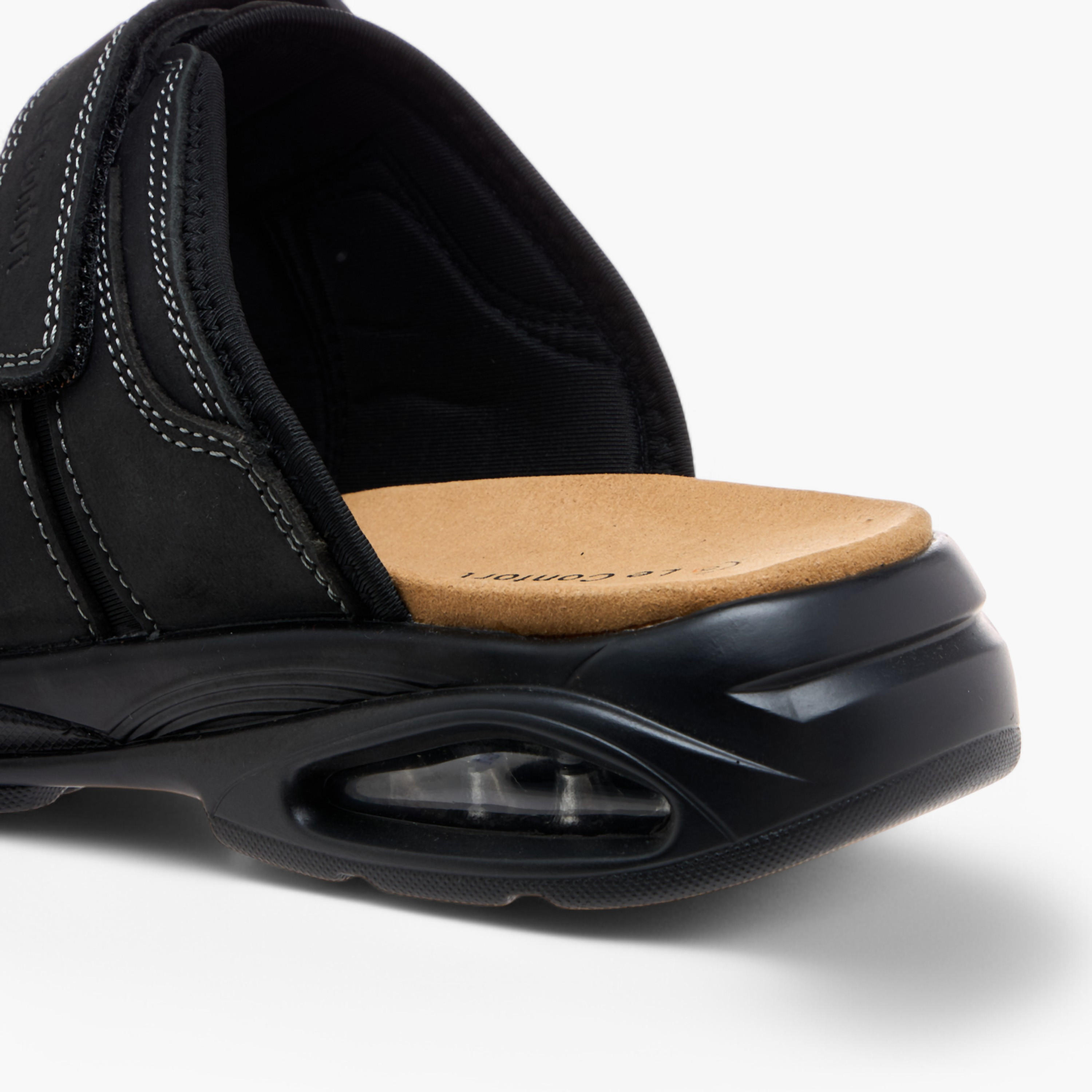 Le Confort Buckle Detail Slip-On Comfort Sandals-men-shoes-sandals-image-4