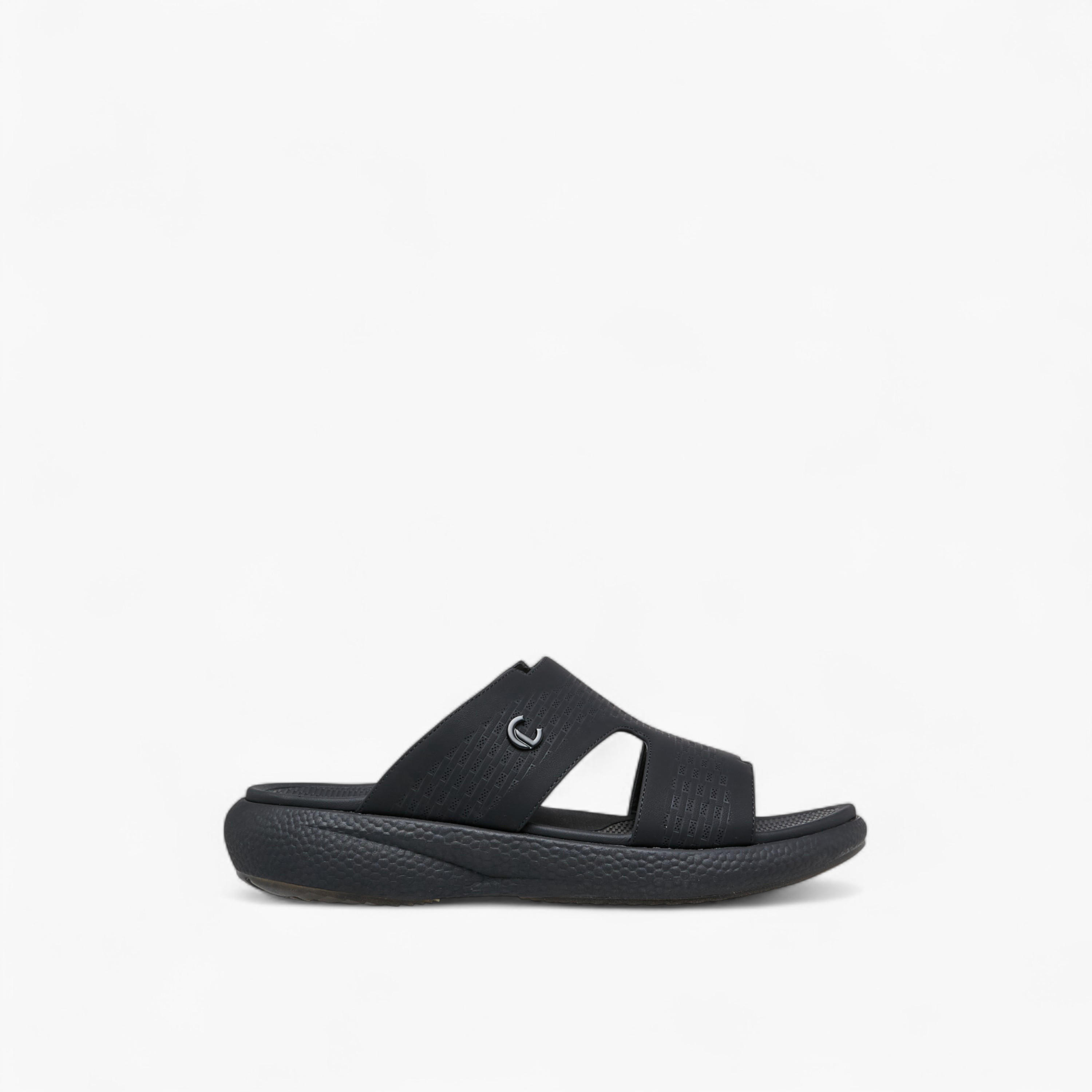 Le Confort Textured Slip-On Comfort Sandals-men-shoes-sandals-image-2