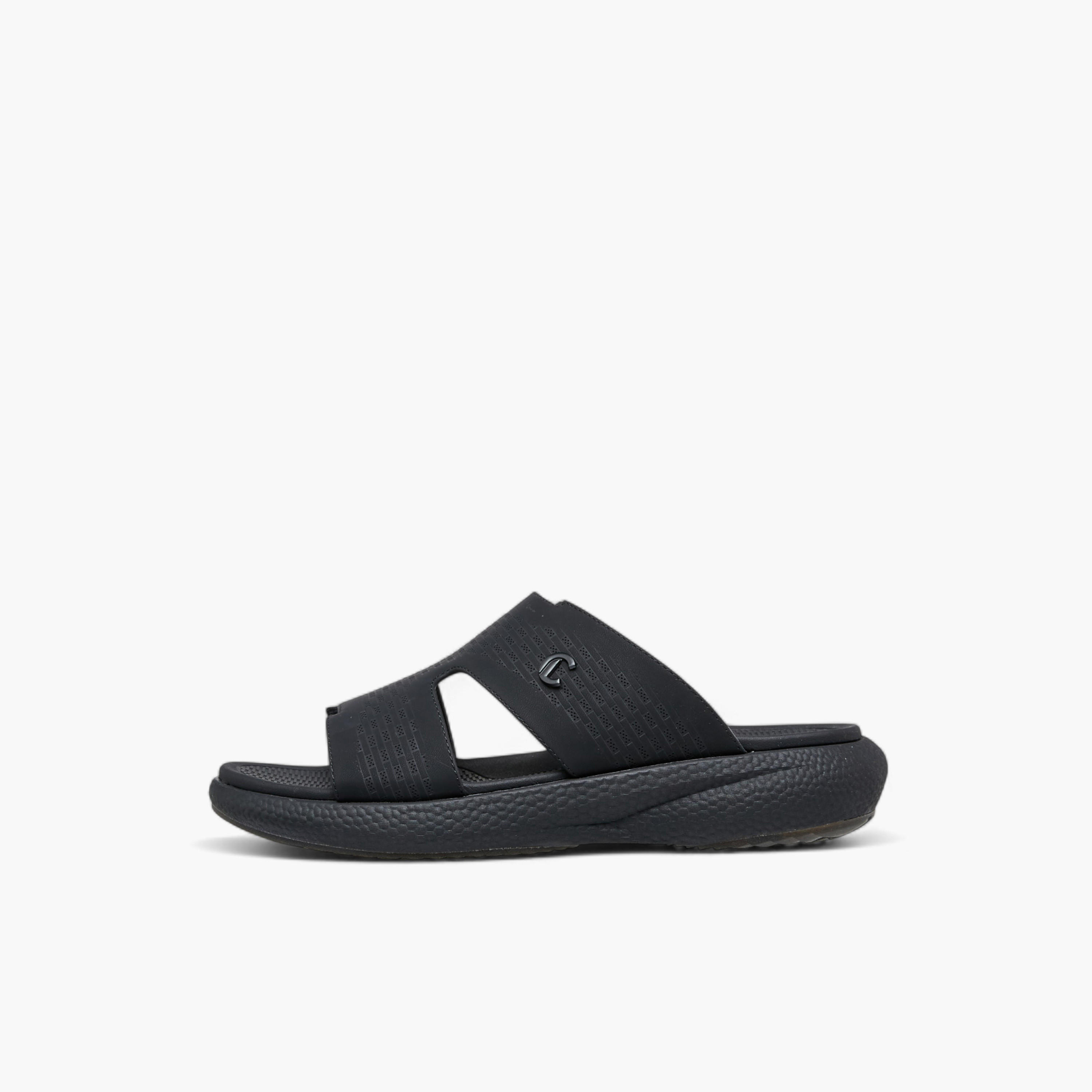 Le Confort Textured Slip-On Comfort Sandals-men-shoes-sandals-image-3