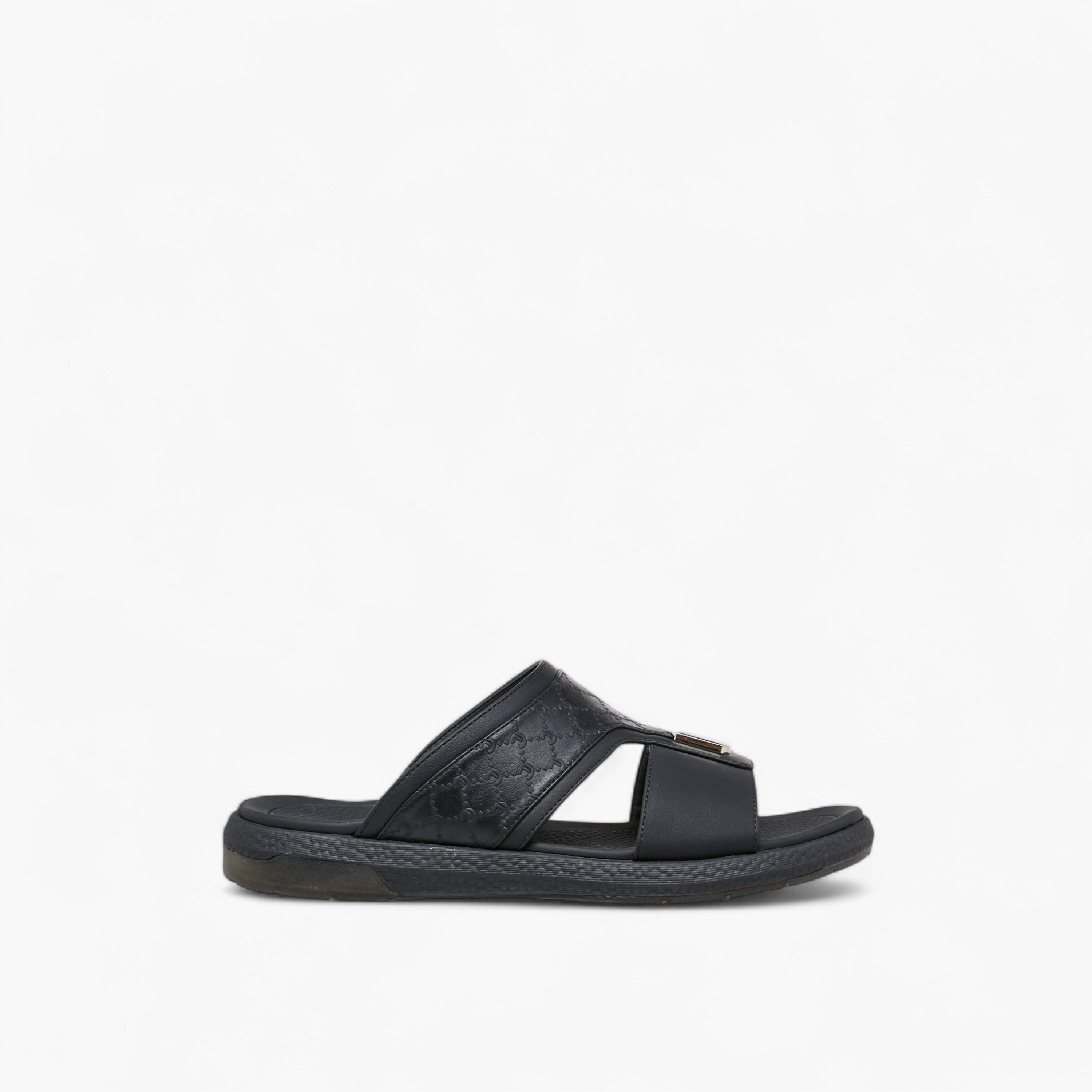 Le Confort Logo Embossed Slip-On Comfort Sandals-men-shoes-sandals-image-2