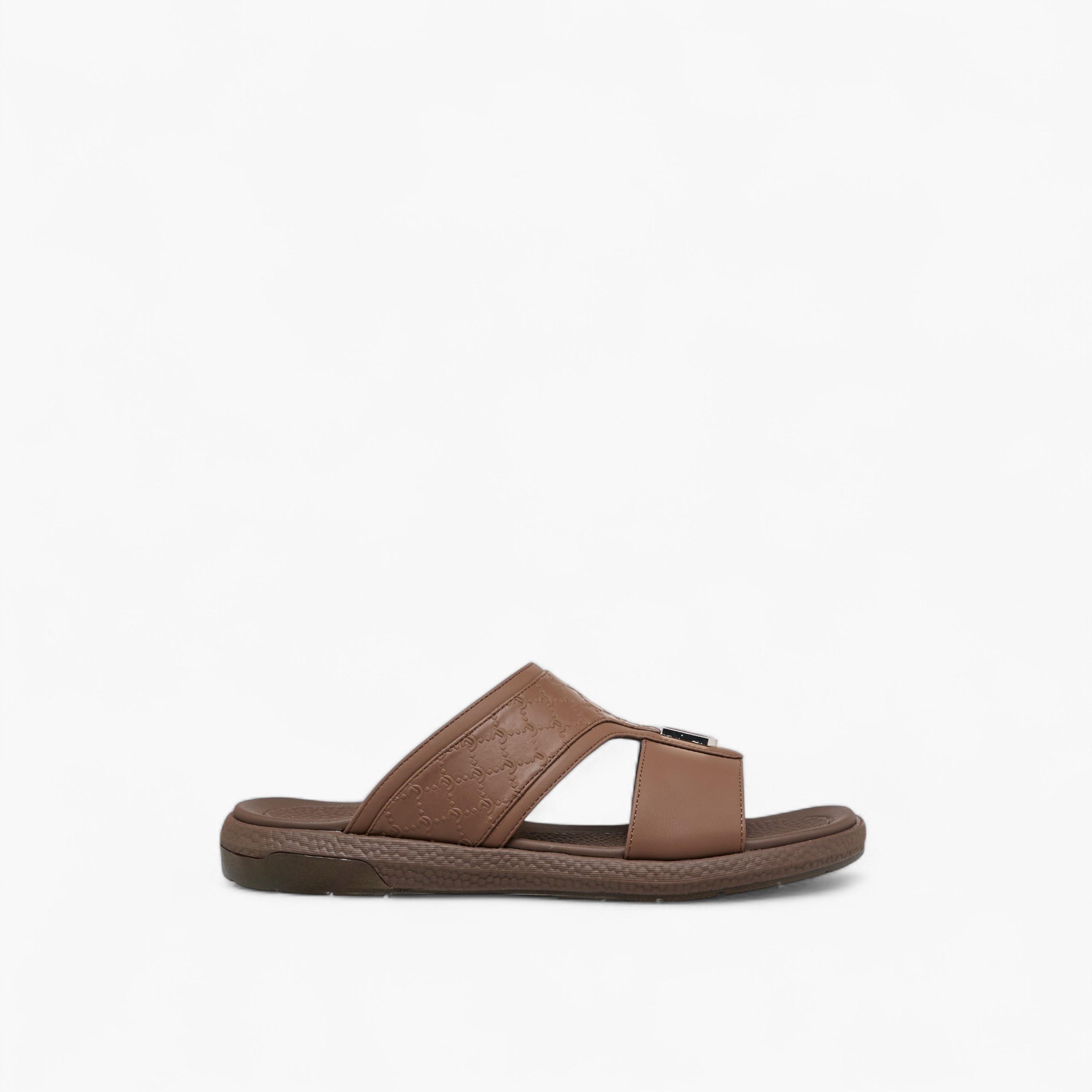 Le Confort Logo Embossed Slip-On Comfort Sandals-men-shoes-sandals-image-2