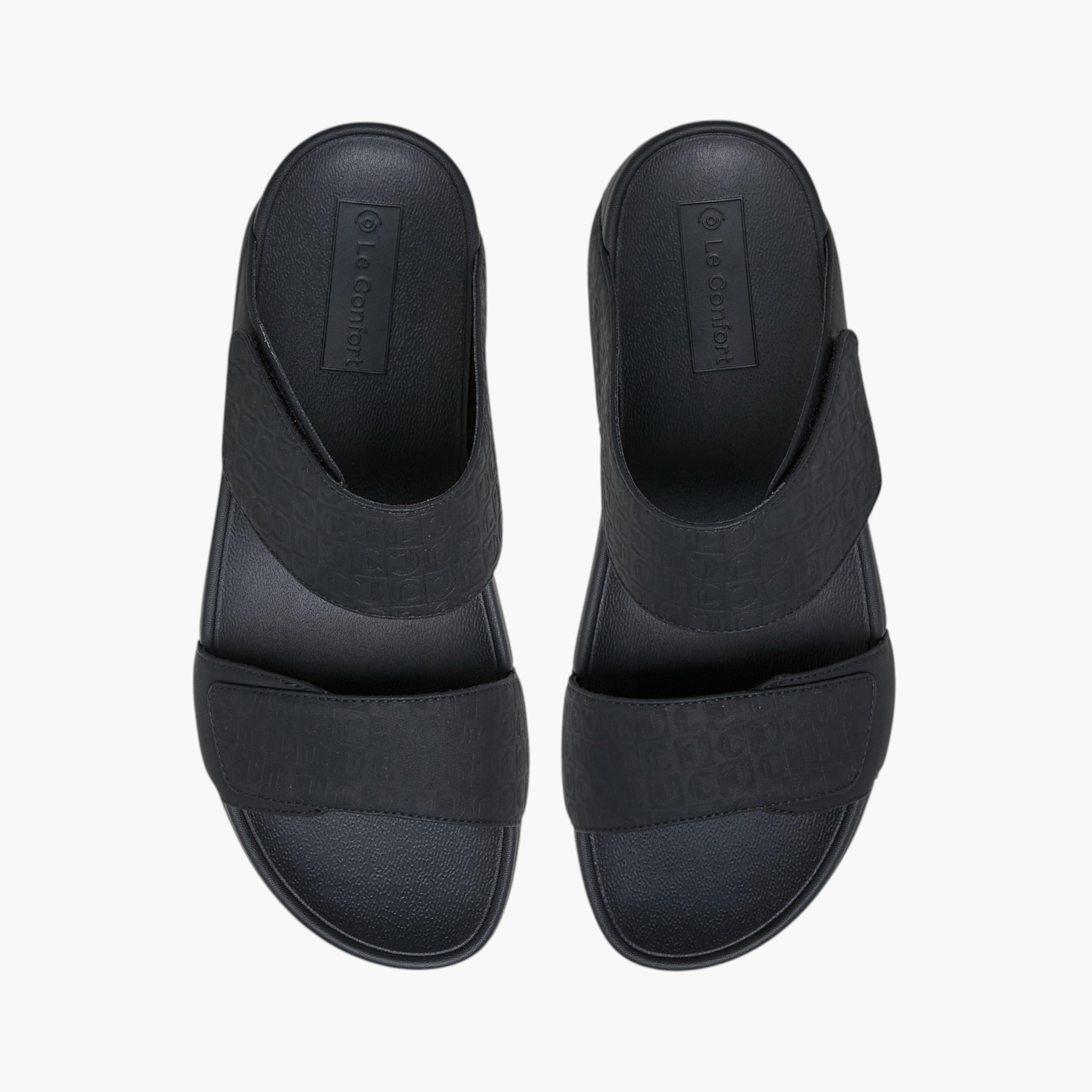 صندل مريح سهل الارتداء بنقوش شعار من لو كونفورت-men-shoes-sandals-image-1