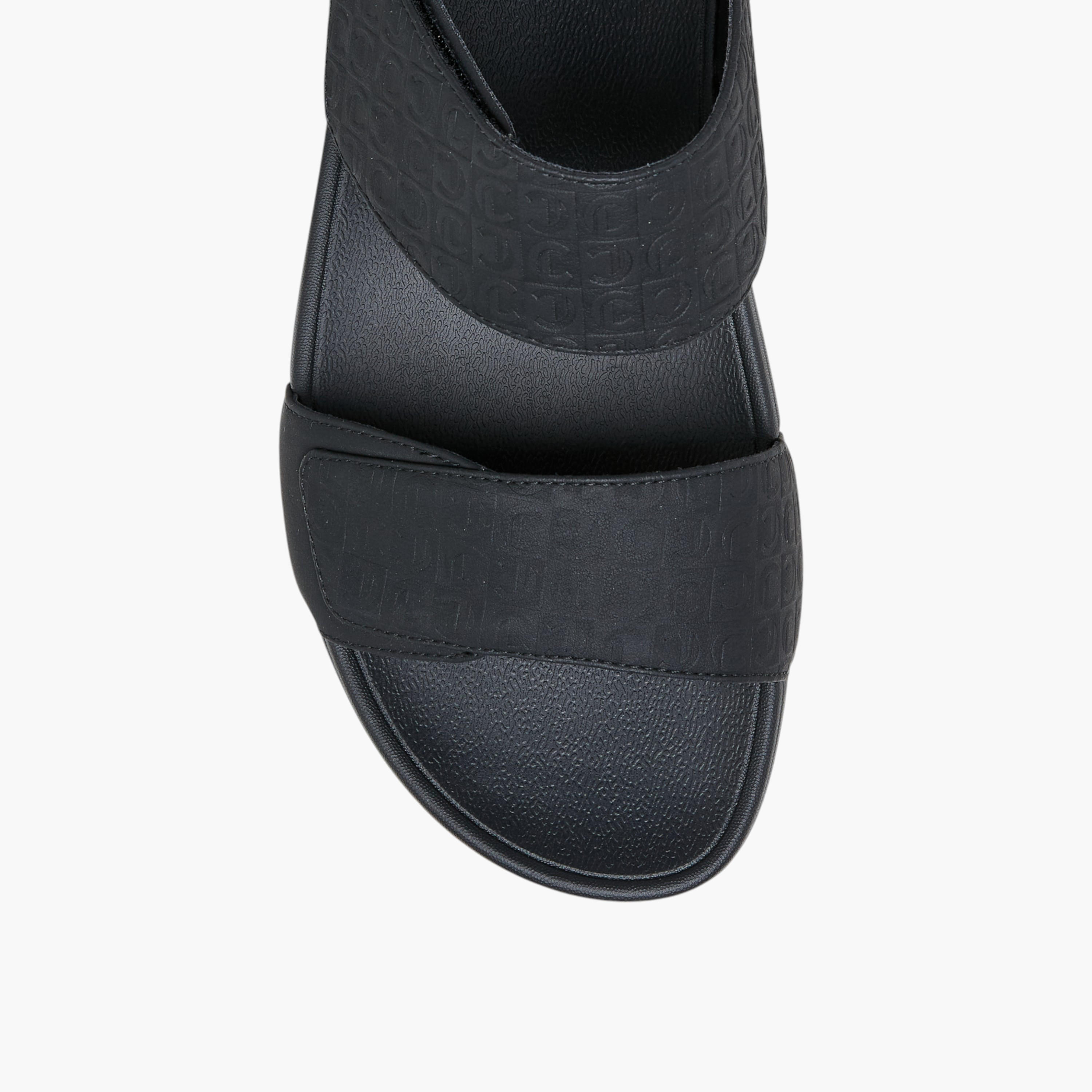 صندل مريح سهل الارتداء بنقوش شعار من لو كونفورت-men-shoes-sandals-image-3