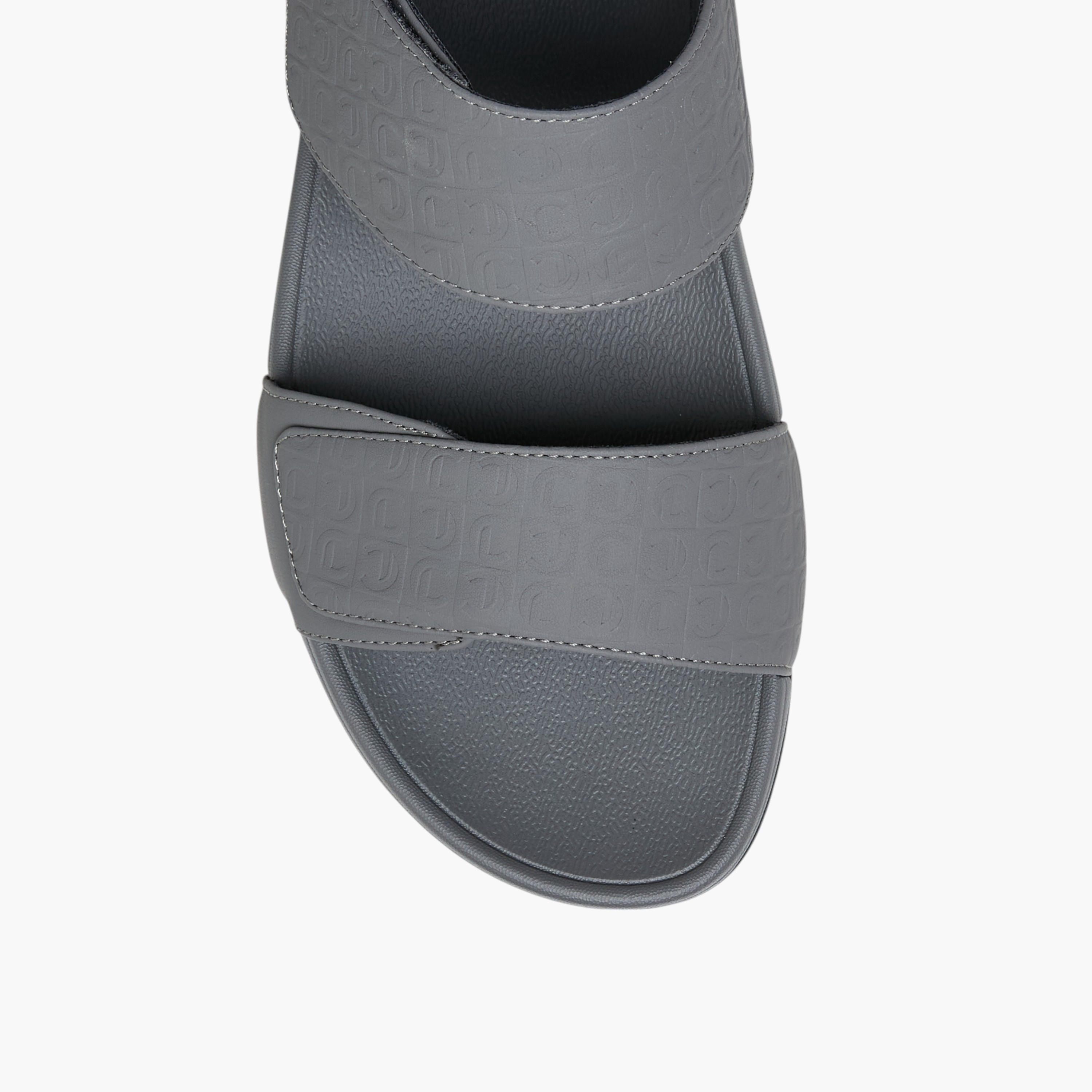 Le Confort Logo Embossed Slip-On Comfort Sandals-men-shoes-sandals-image-4