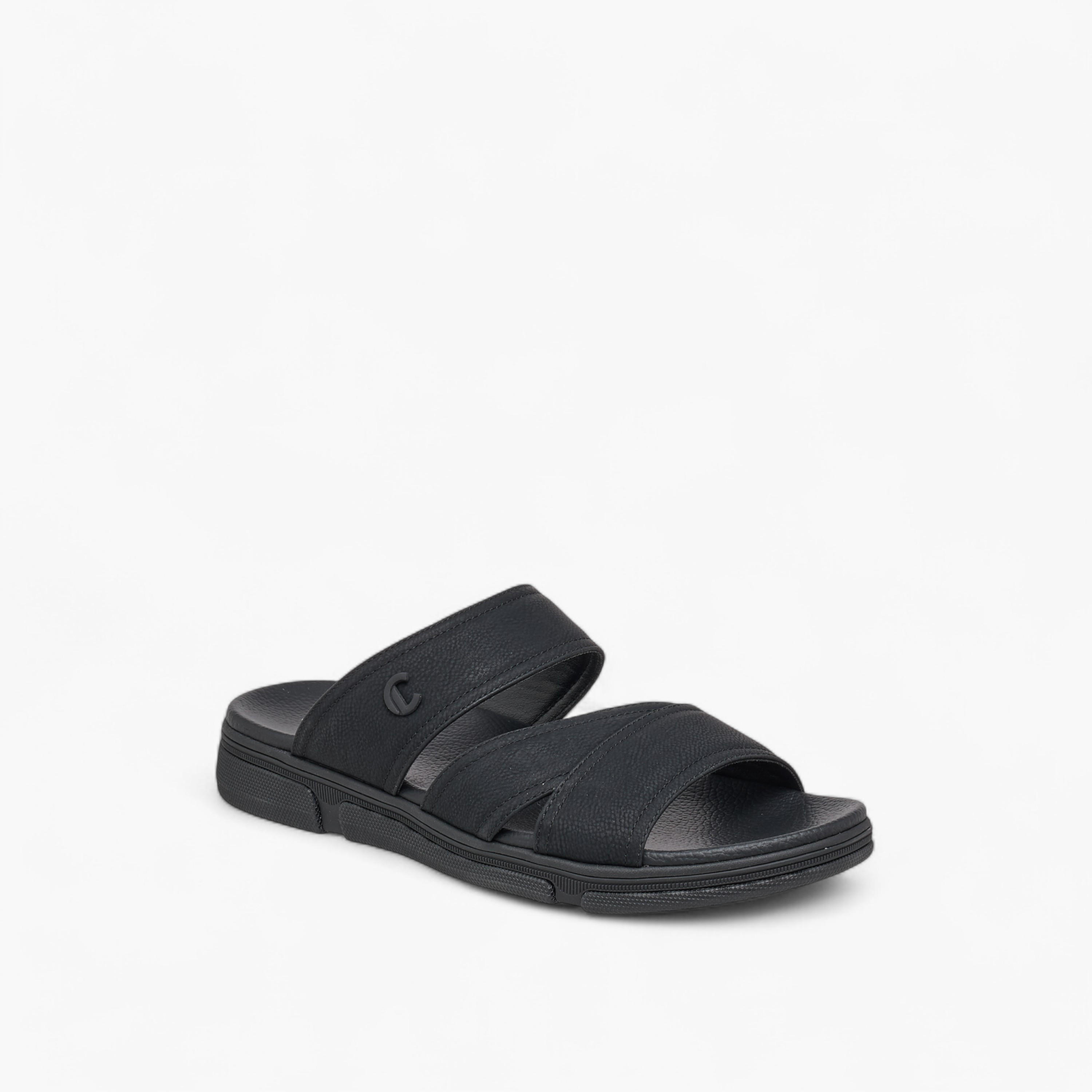 Le Confort Textured Slip-On Comfort Sandals-men-shoes-sandals-image-2