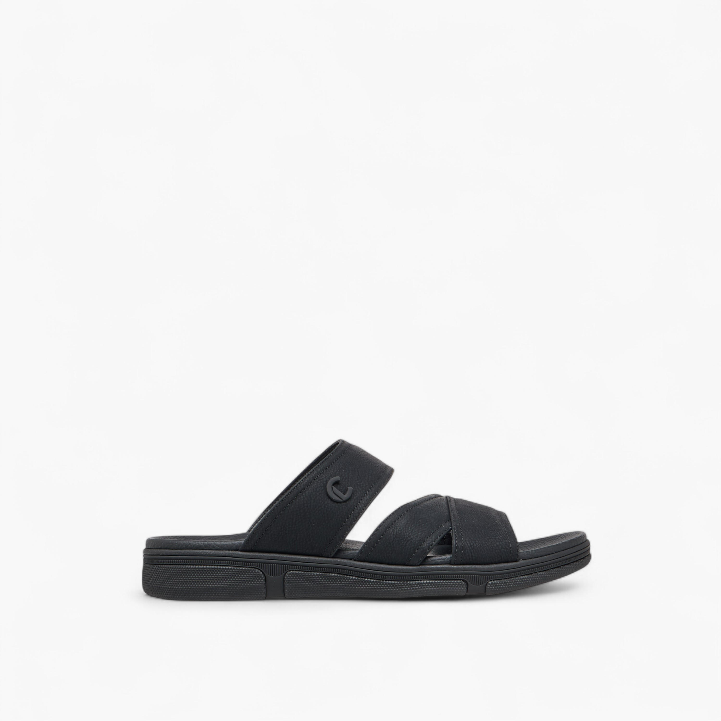 Le Confort Textured Slip-On Comfort Sandals-men-shoes-sandals-image-3