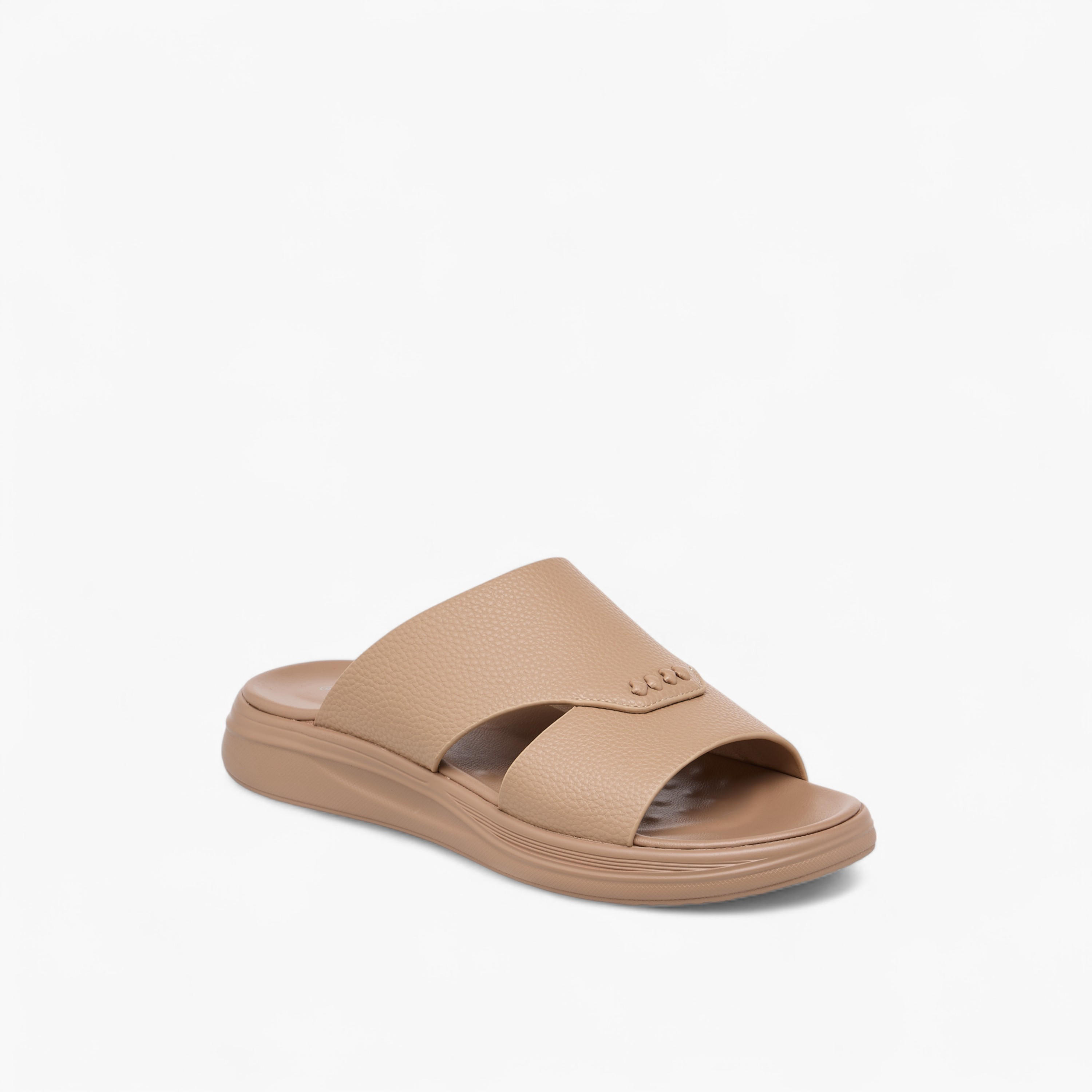 Le Confort Textured Slip-On Comfort Sandals-men-shoes-sandals-image-2