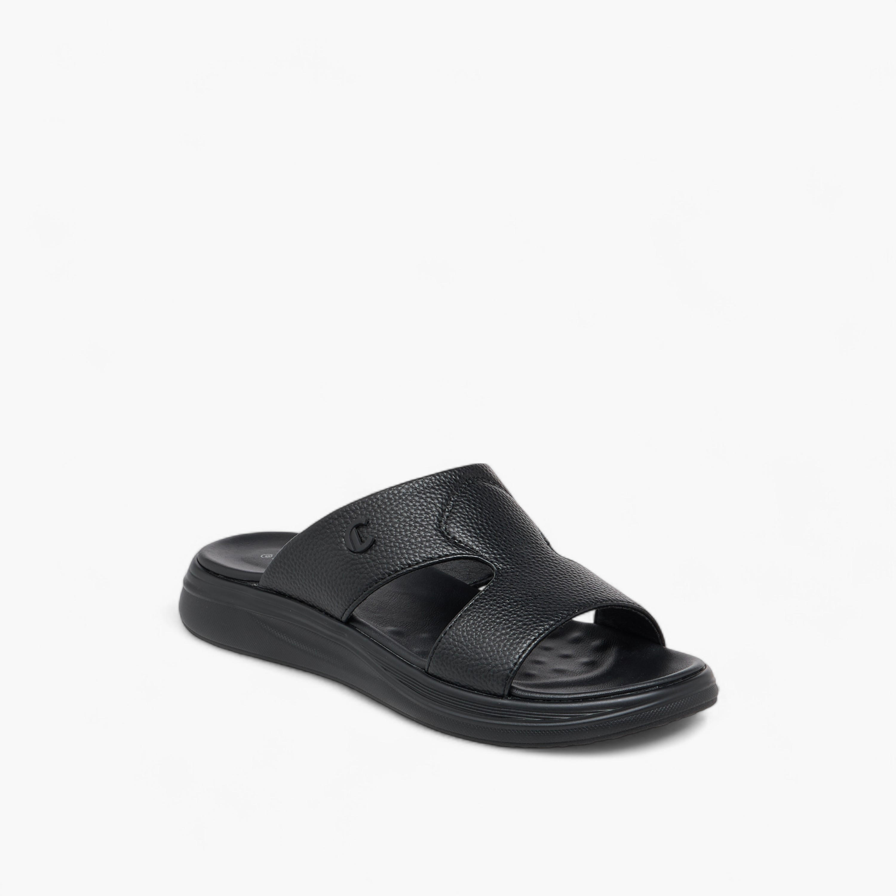 Le Confort Cutout Detail Slip-On Comfort Sandals-men-shoes-sandals-image-2