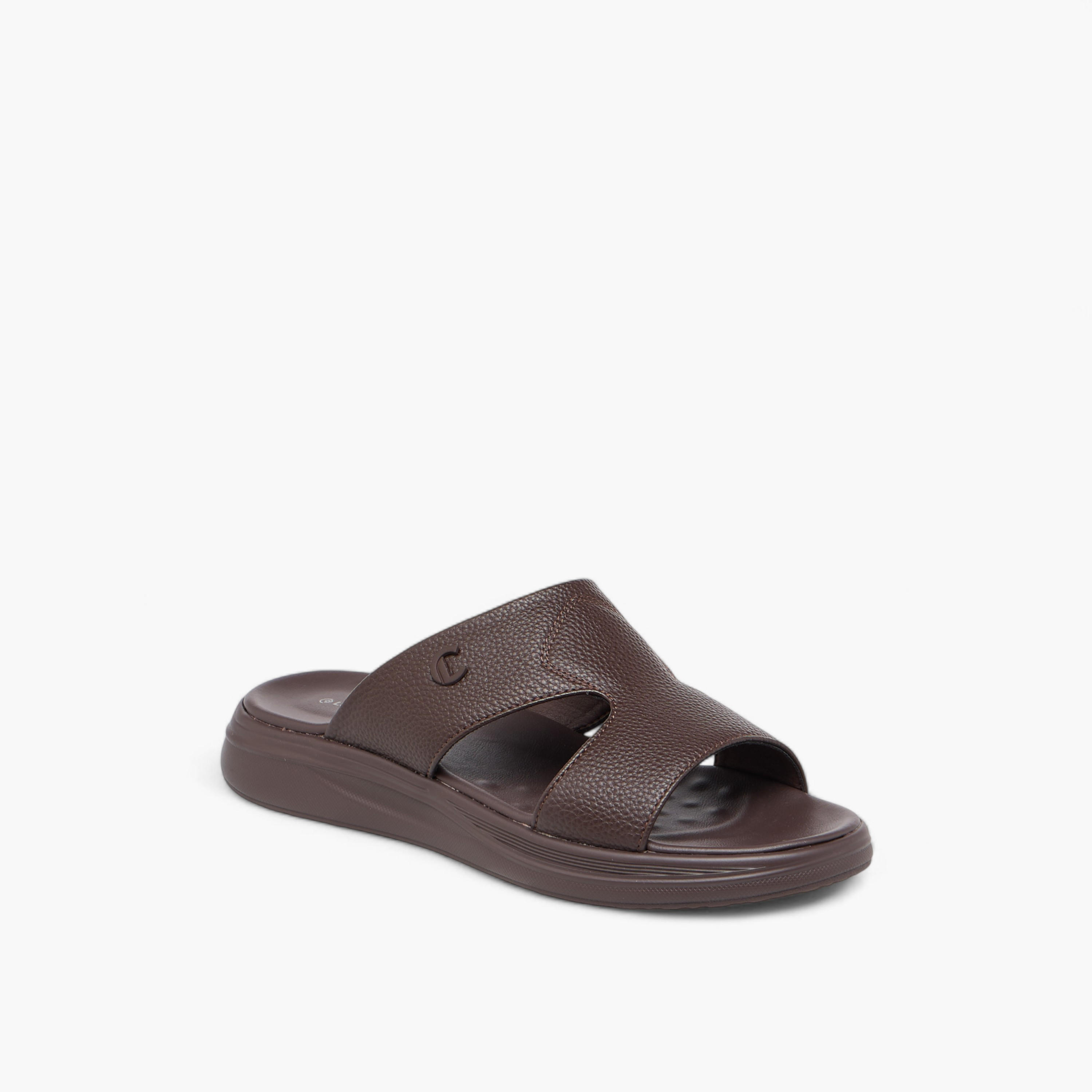 Le Confort Cutout Detail Slip-On Comfort Sandals-men-shoes-sandals-image-2