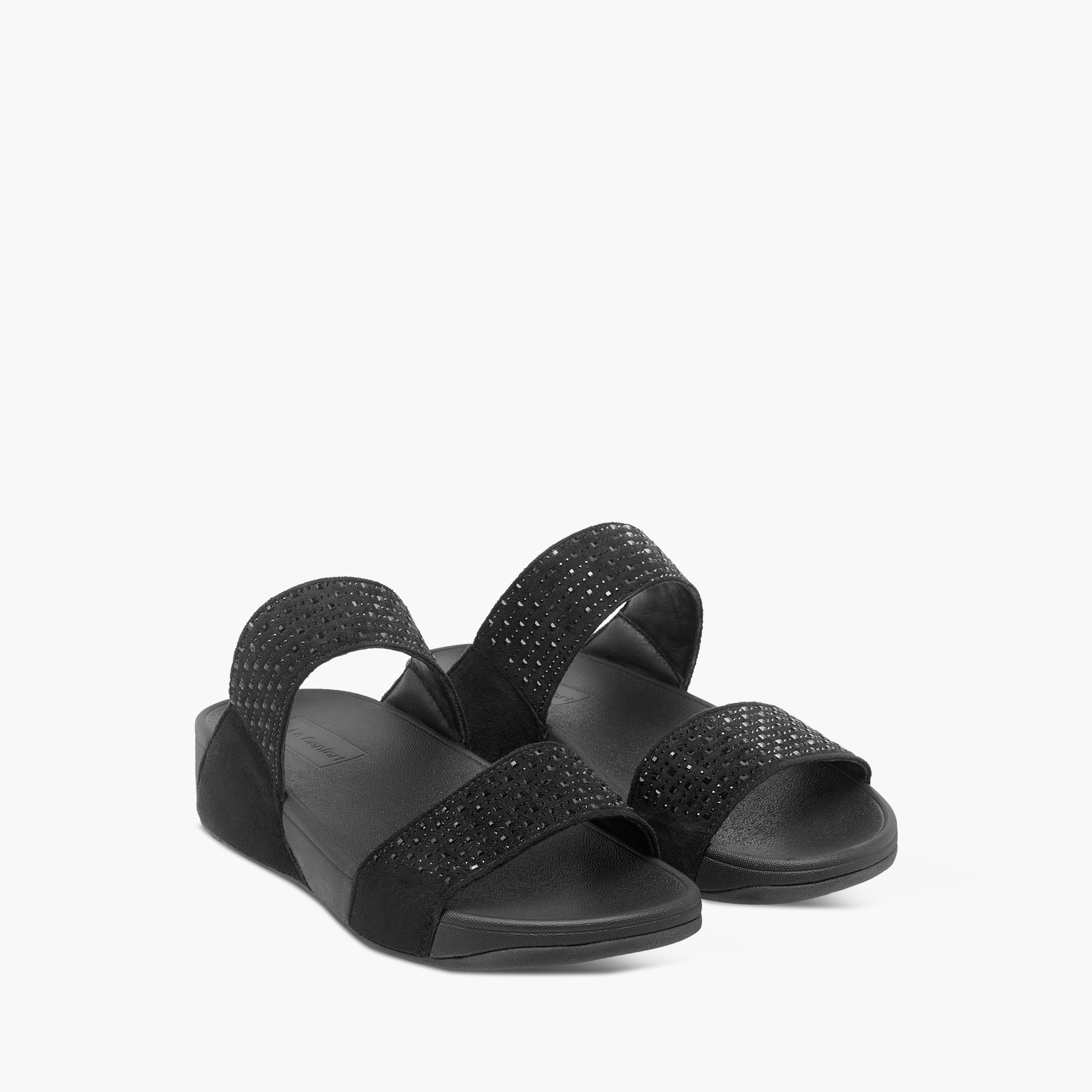 Le Confort Embellished Slip-On Comfort Sandals-women-shoes-flats-sandals-image-1