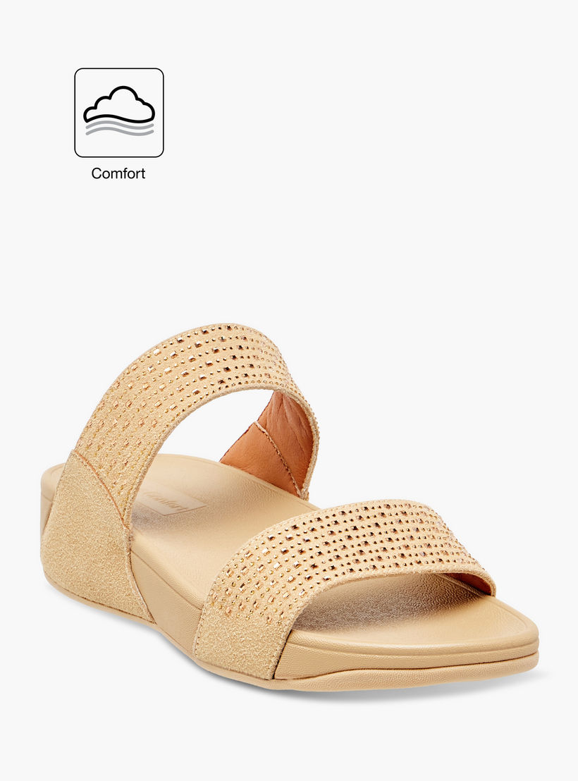 Le Confort Embellished Slip-On Comfort Sandals-women-shoes-flats-sandals-image-2