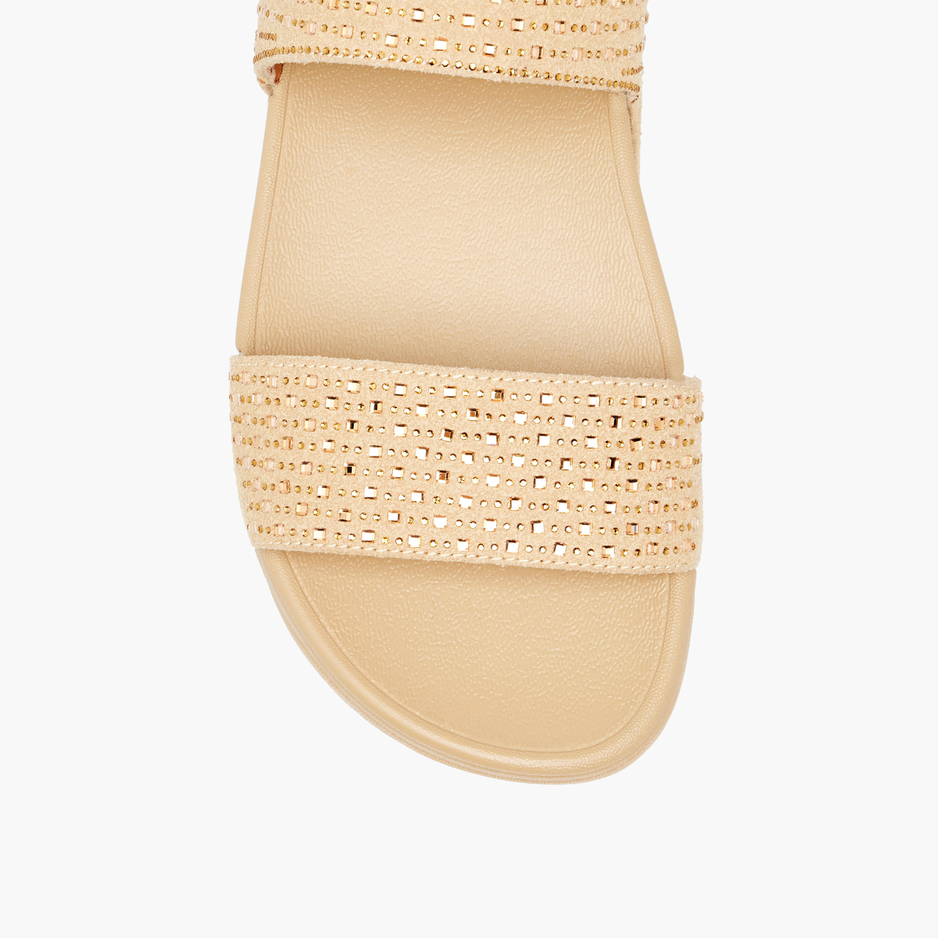 Le Confort Embellished Slip-On Comfort Sandals-women-shoes-flats-sandals-image-4
