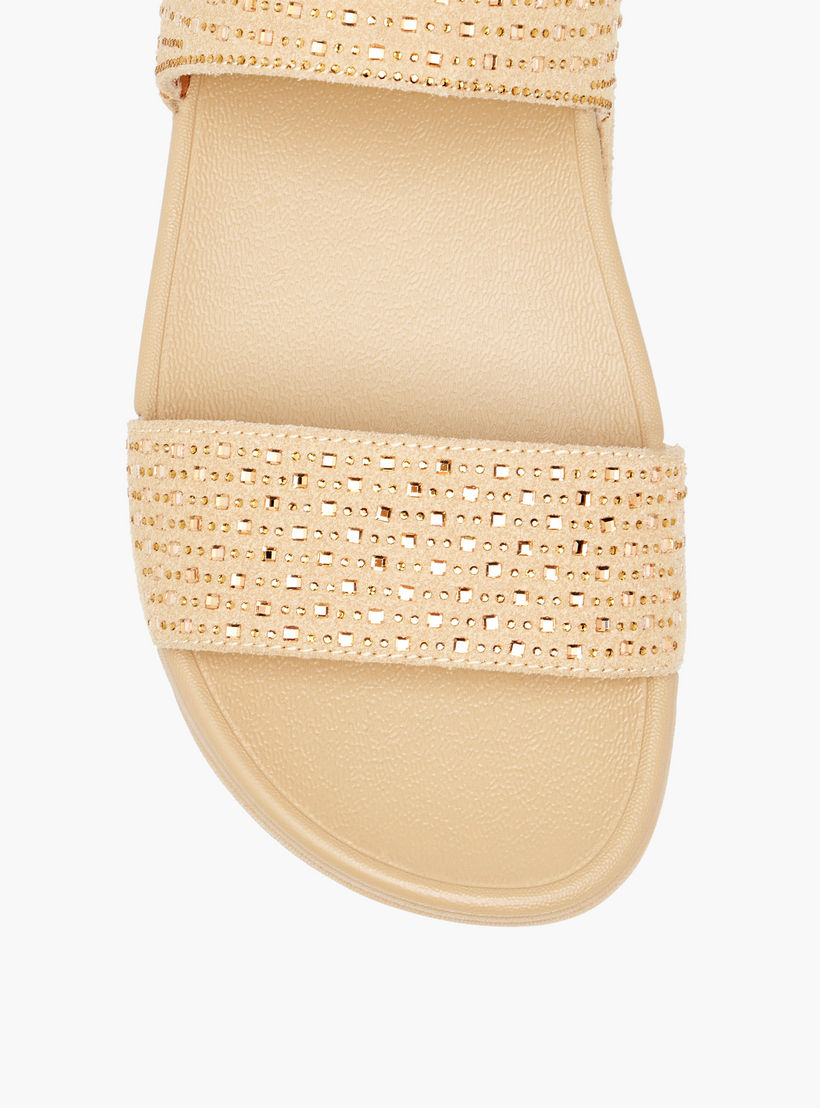 Le Confort Embellished Slip-On Comfort Sandals-women-shoes-flats-sandals-image-4