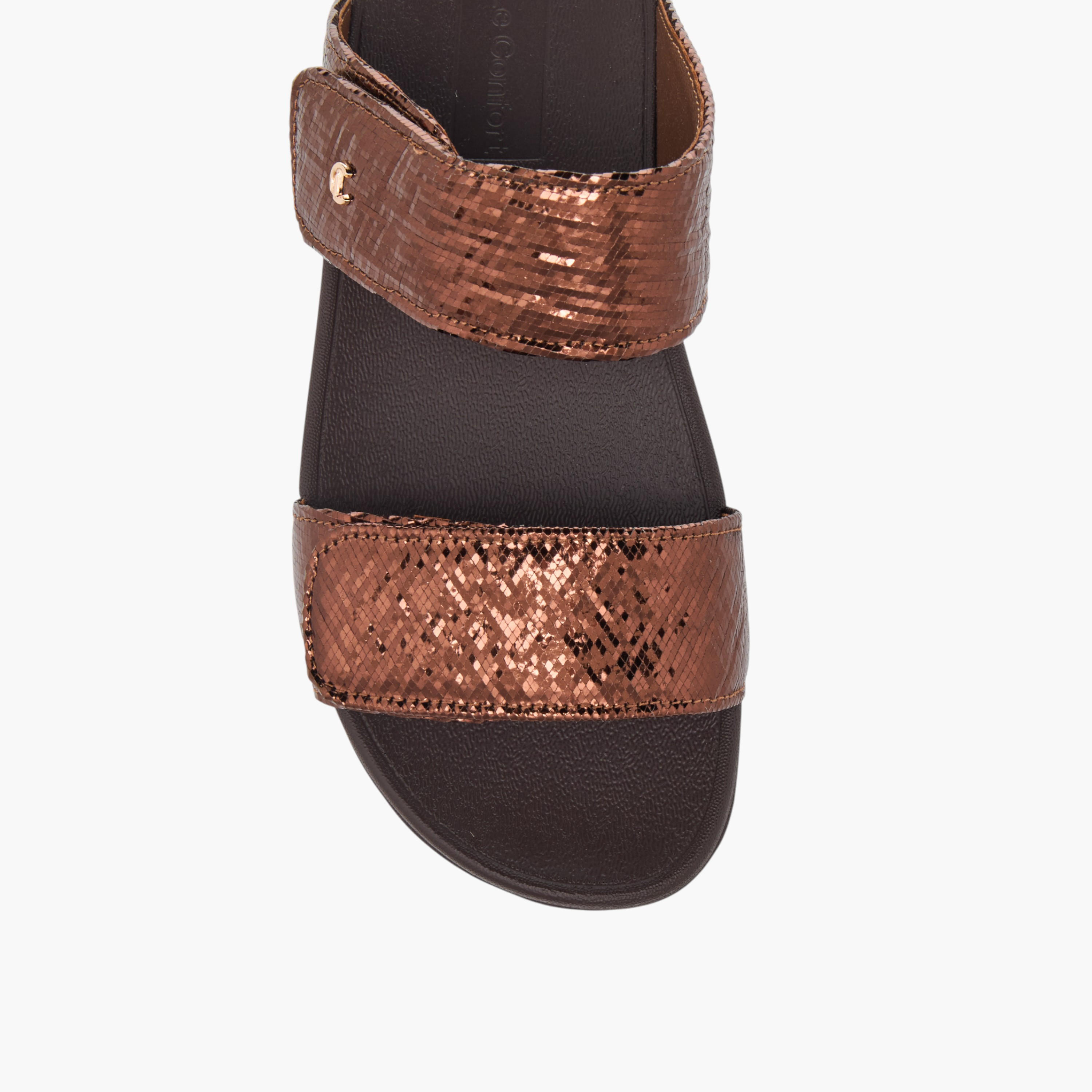 Le Confort Women Hook and Loop Sandals-women-shoes-sandals-heeled-image-4