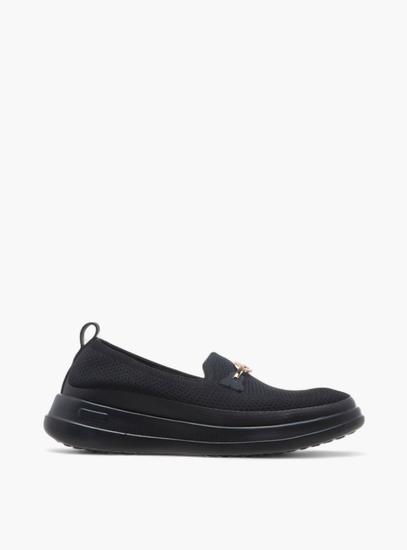 Le Confort Metal Accent Flyknit Slip-On Loafers with Pull Tabs-women-shoes-loafersandmoccasins-image-4