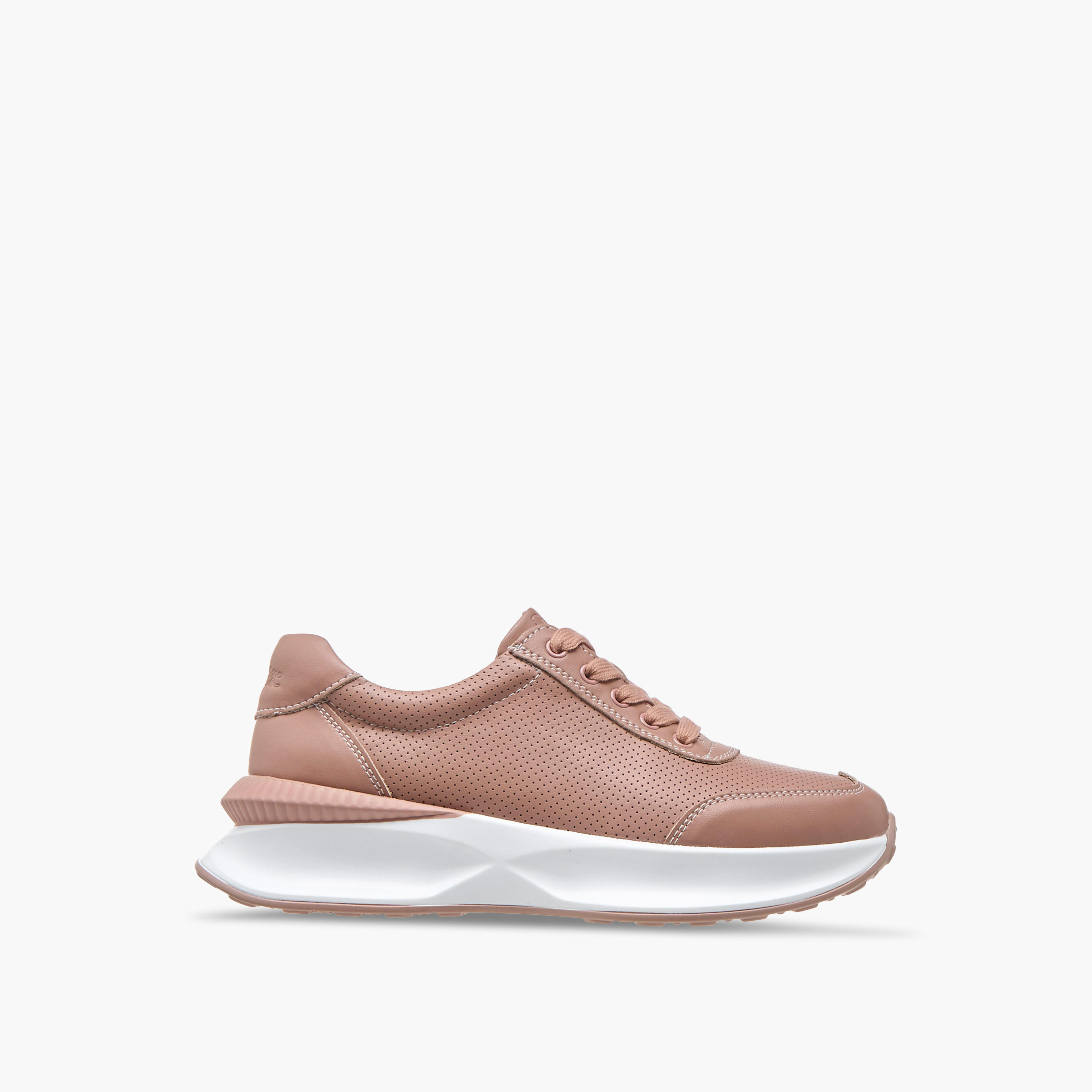 Lee Cooper Women's Textured Lace-Up Sneakers-women-shoes-sneakers-image-3