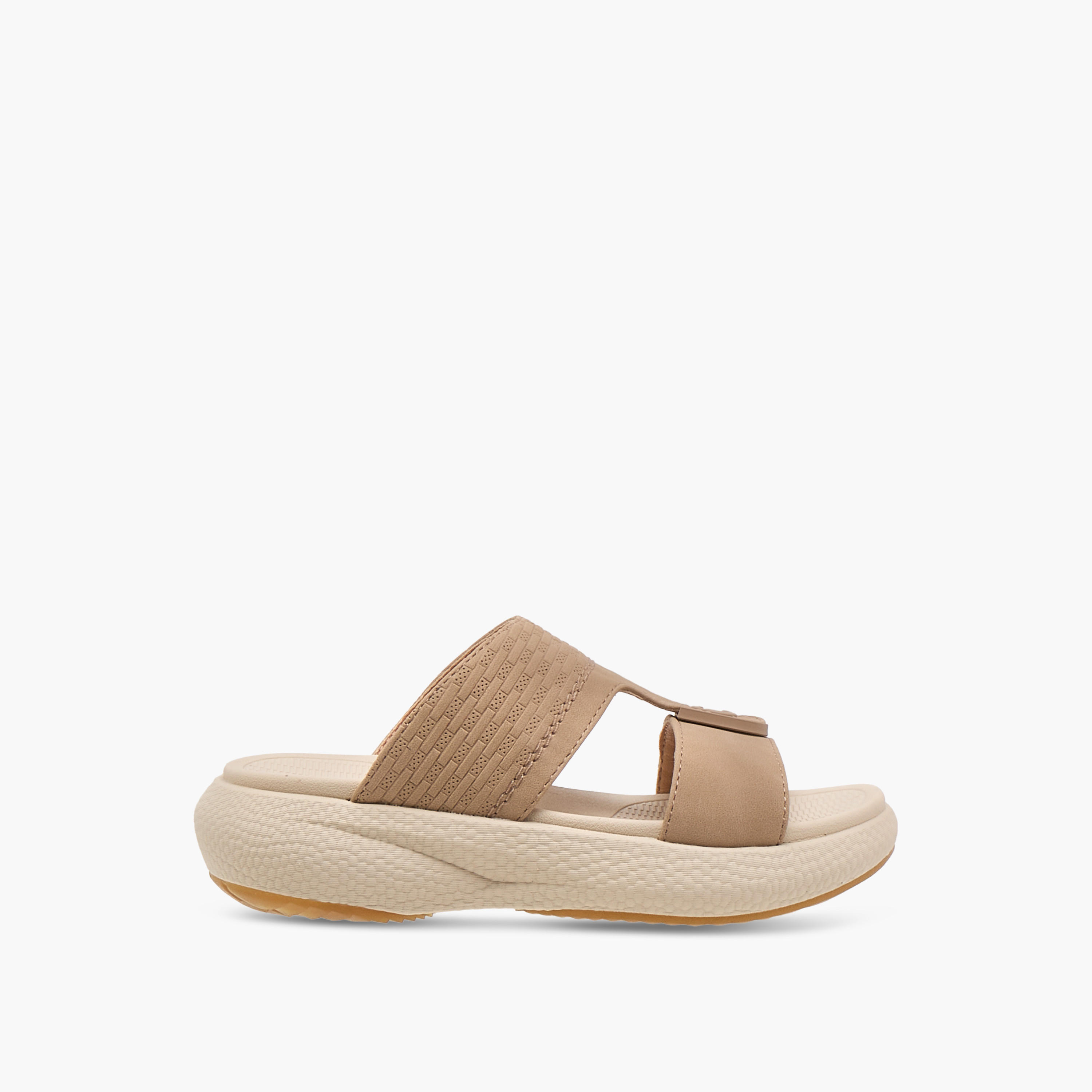 Le Confort Textured Comfort Arabic Sandals-boys-shoes-sandals-image-2